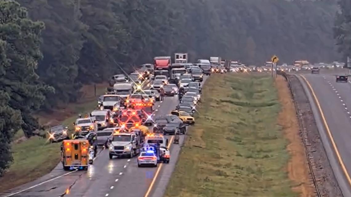 Traffic cleared on I-530 in Little Rock