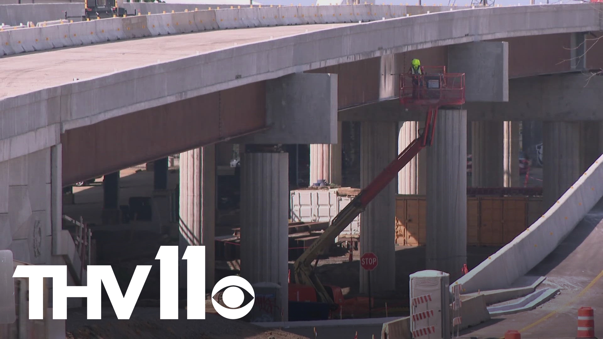 The ramp from I-30 to I-630 in downtown Little Rock will be closed to drivers as ARDOT continues work on the 30 Crossing project.