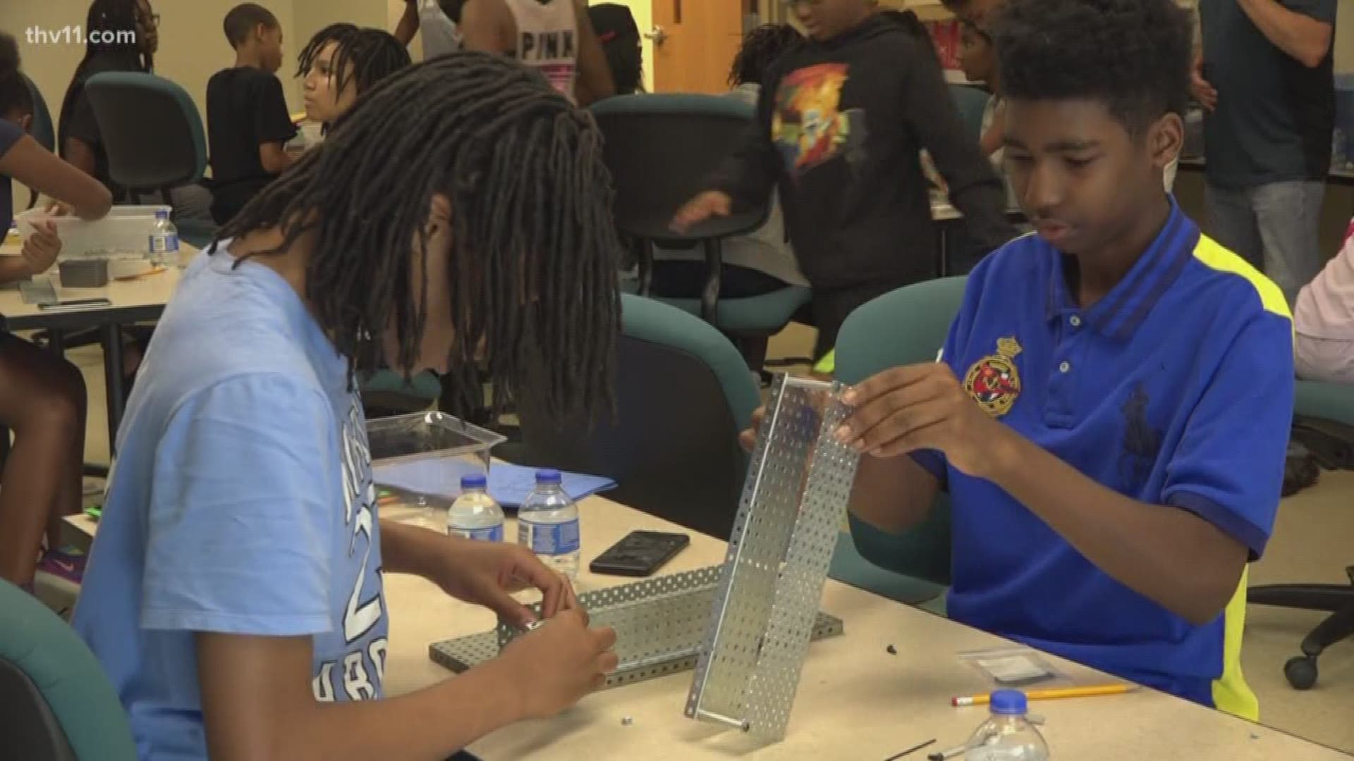 The goal is to help minority students learn about careers in STEM.