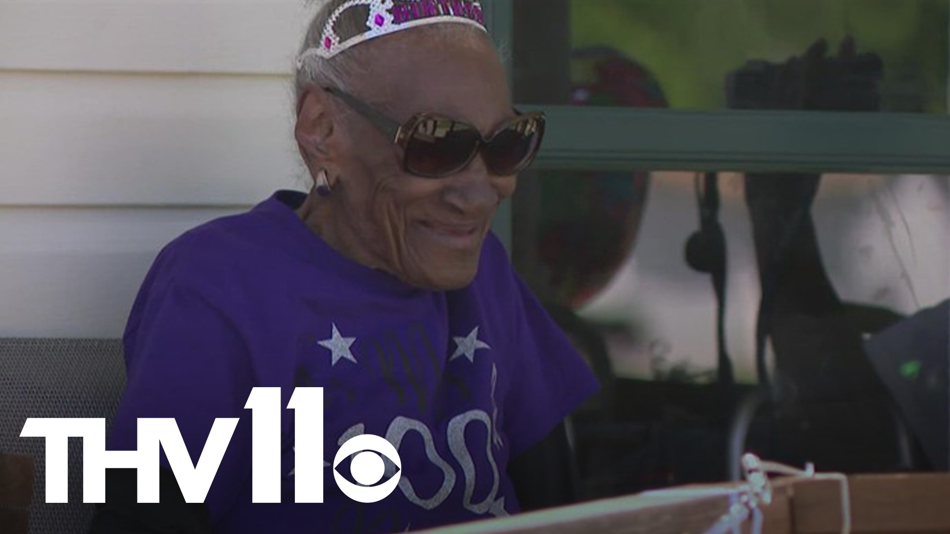 Friends and relatives of Ms. Shirley Lee honored her with a parade fit for a queen to celebrate her 100th birthday.