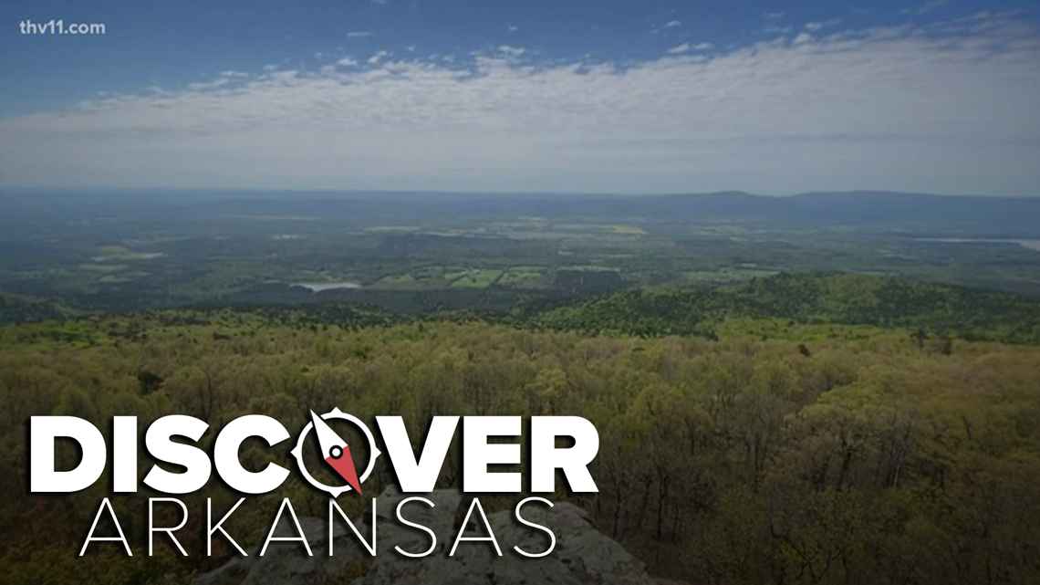Visit Arkansas's highest point at Mount Magazine State Park