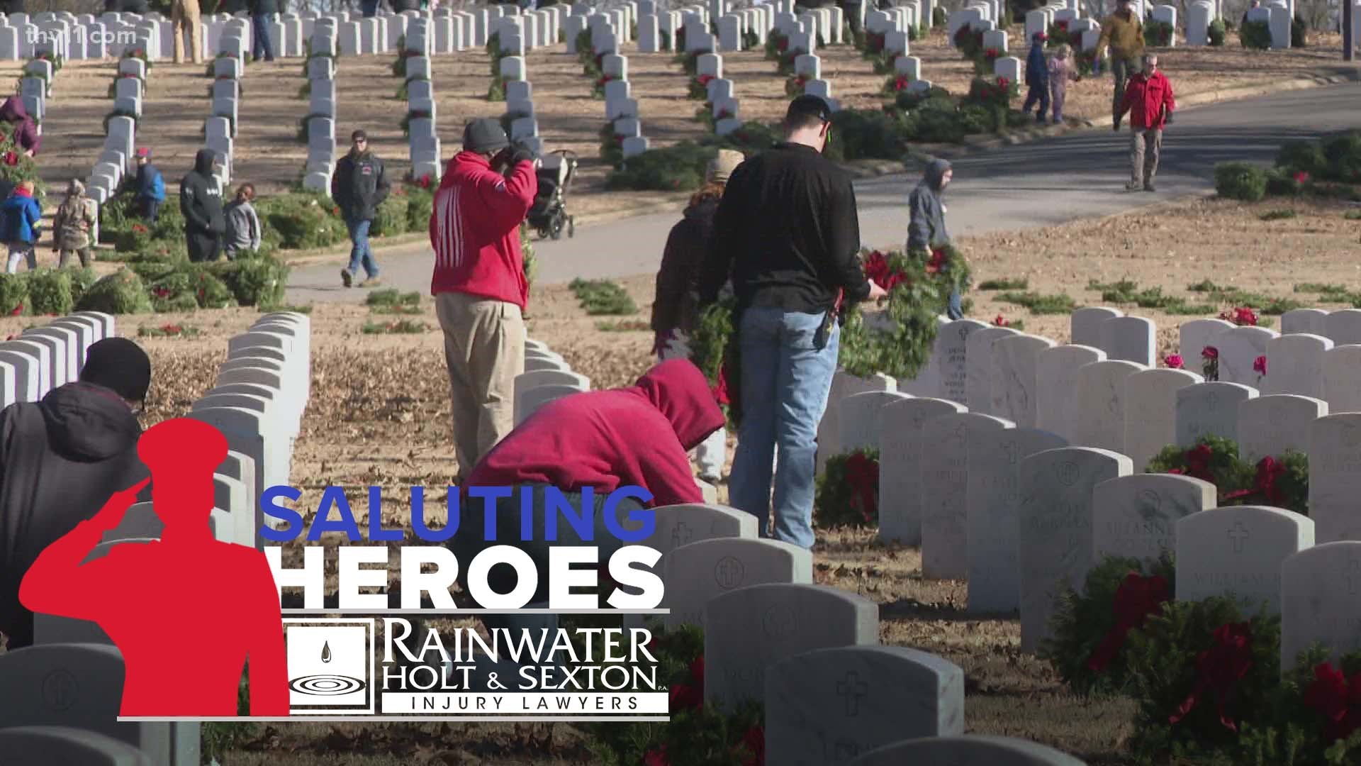 Wreaths Across America always has a huge turnout, and now we're saluting the heroes behind the scenes that make the event possible.
