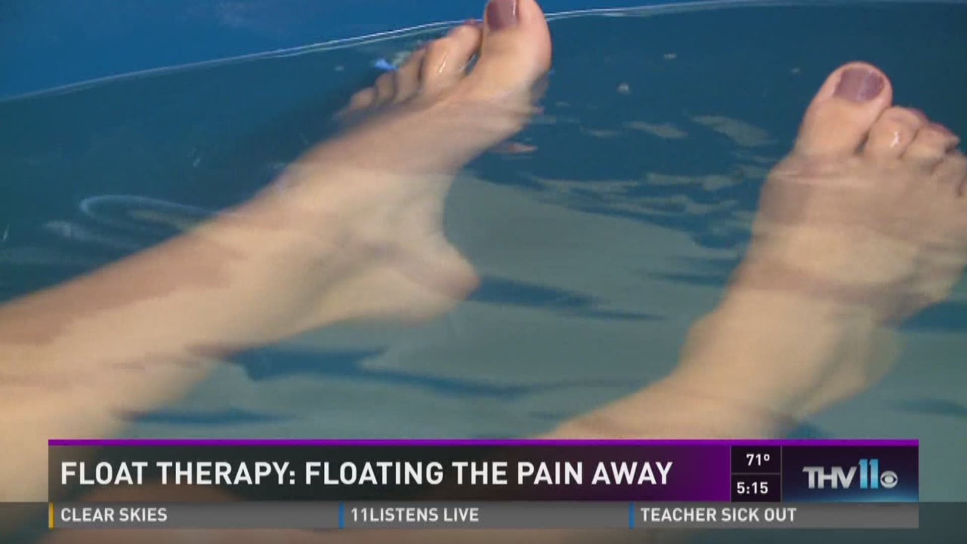 THV11's Laura Monteverdi takes a dip inside the world of Float Therapy to show us why so many people are immersing themselves in this unique health trend