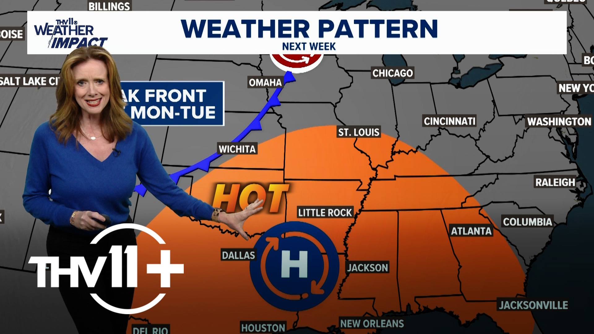 THV11+ weather forecast | September 18, 2024.