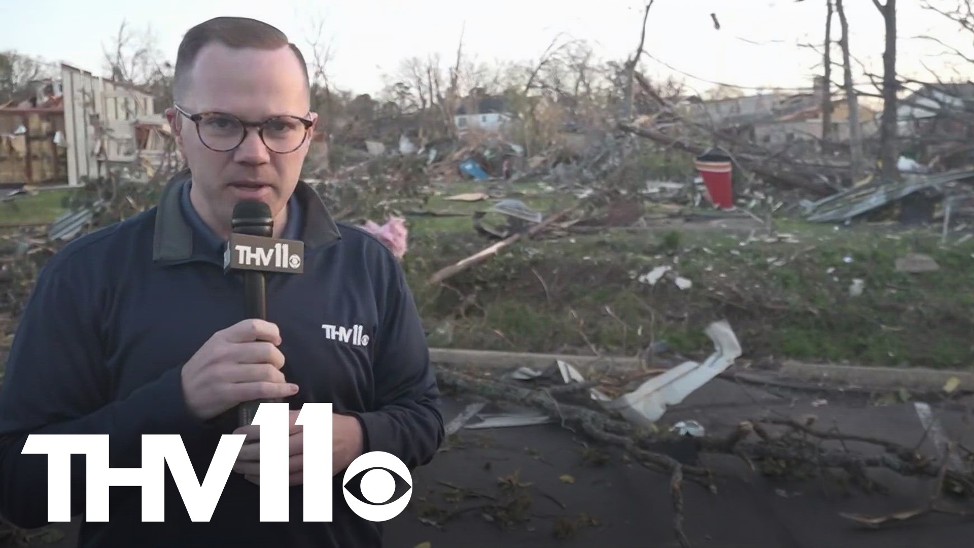 Sunlight reveals tornado damage in West Little Rock | thv11.com