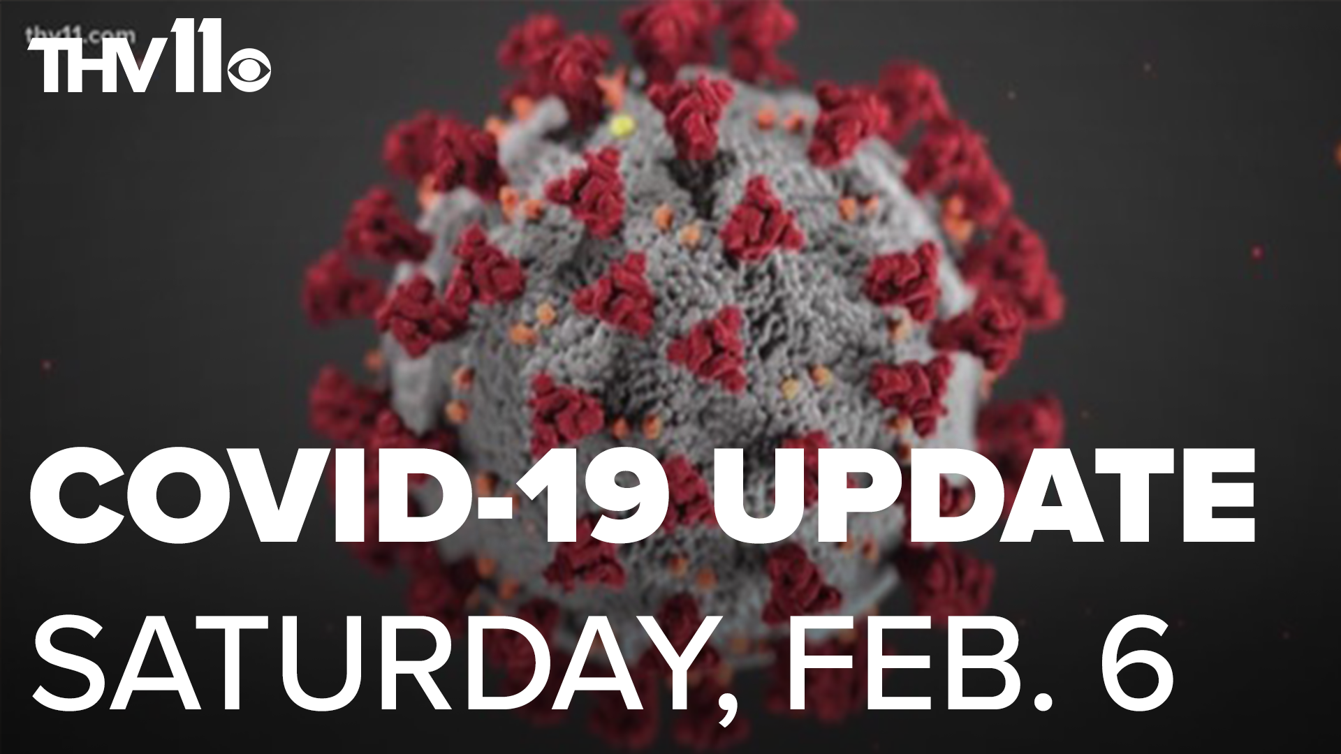 Melissa Zygowicz provides an update on the coronavirus in Arkansas for Saturday, February 6.