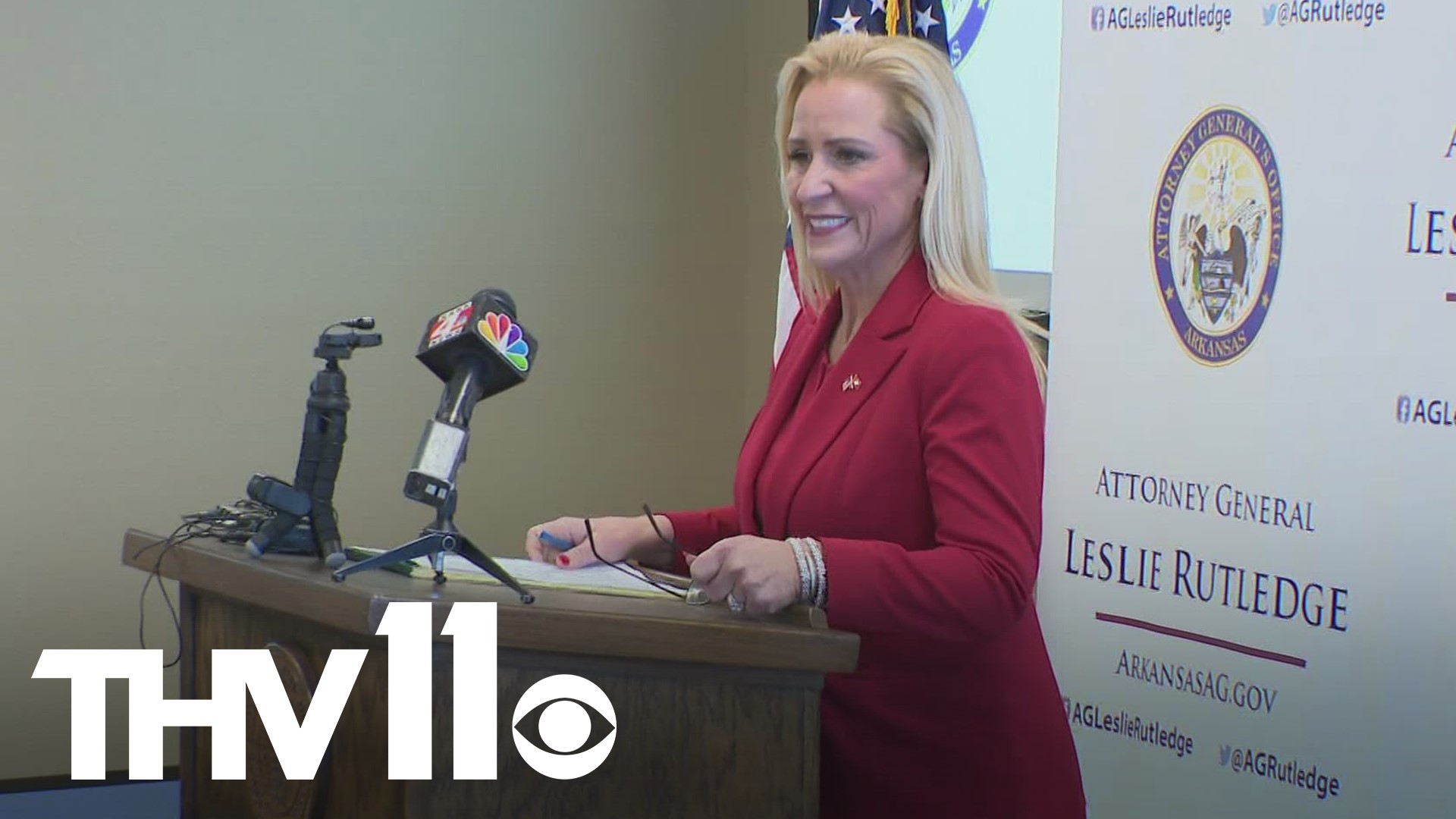 With just days left in her term as Attorney General, Leslie Rutledge is giving us a better look at how she's trying to tamp down the opioid epidemic.