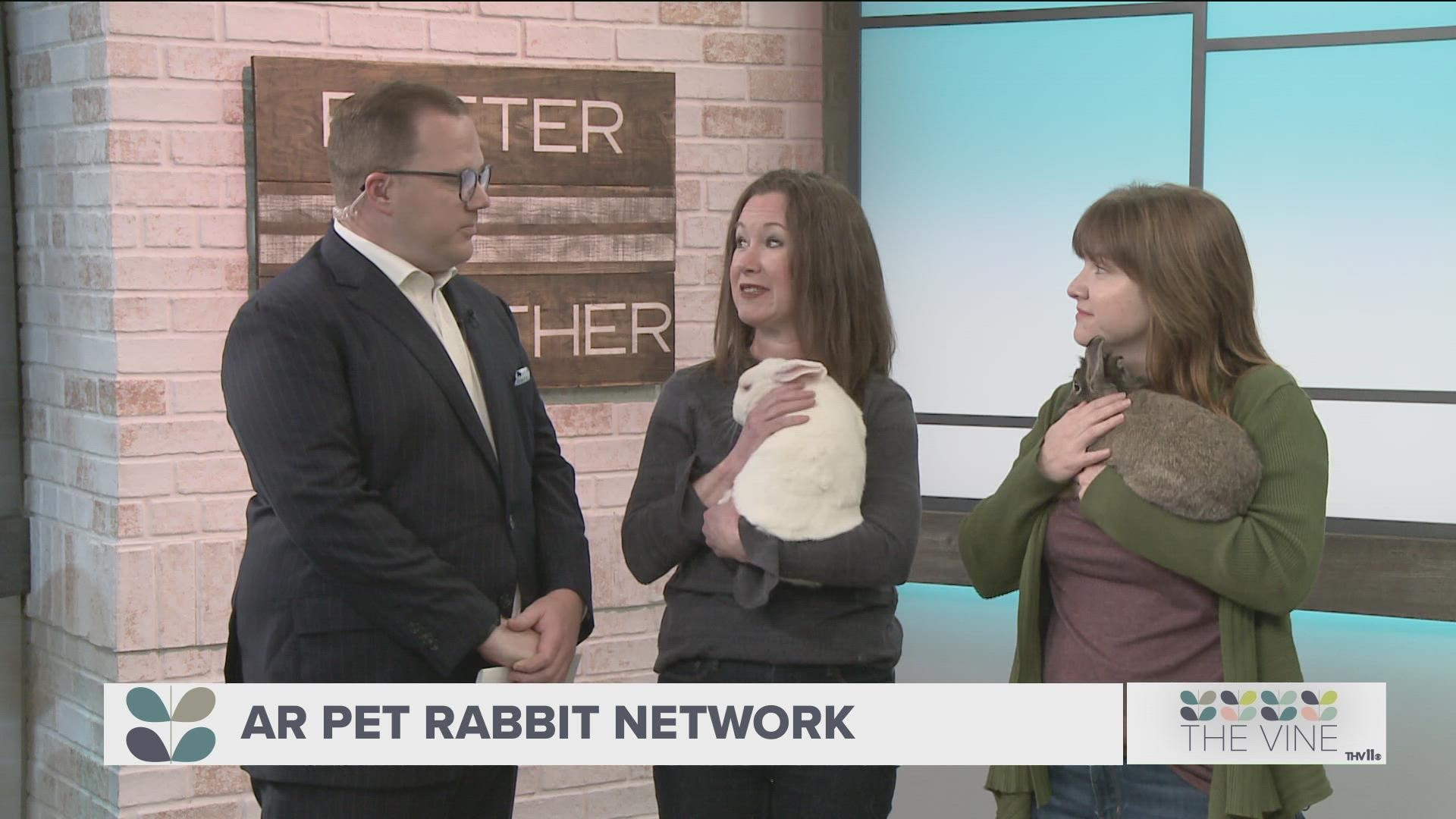 Olivia Kelly and Katie Roark are here from Arkansas Pet Rabbit Network.