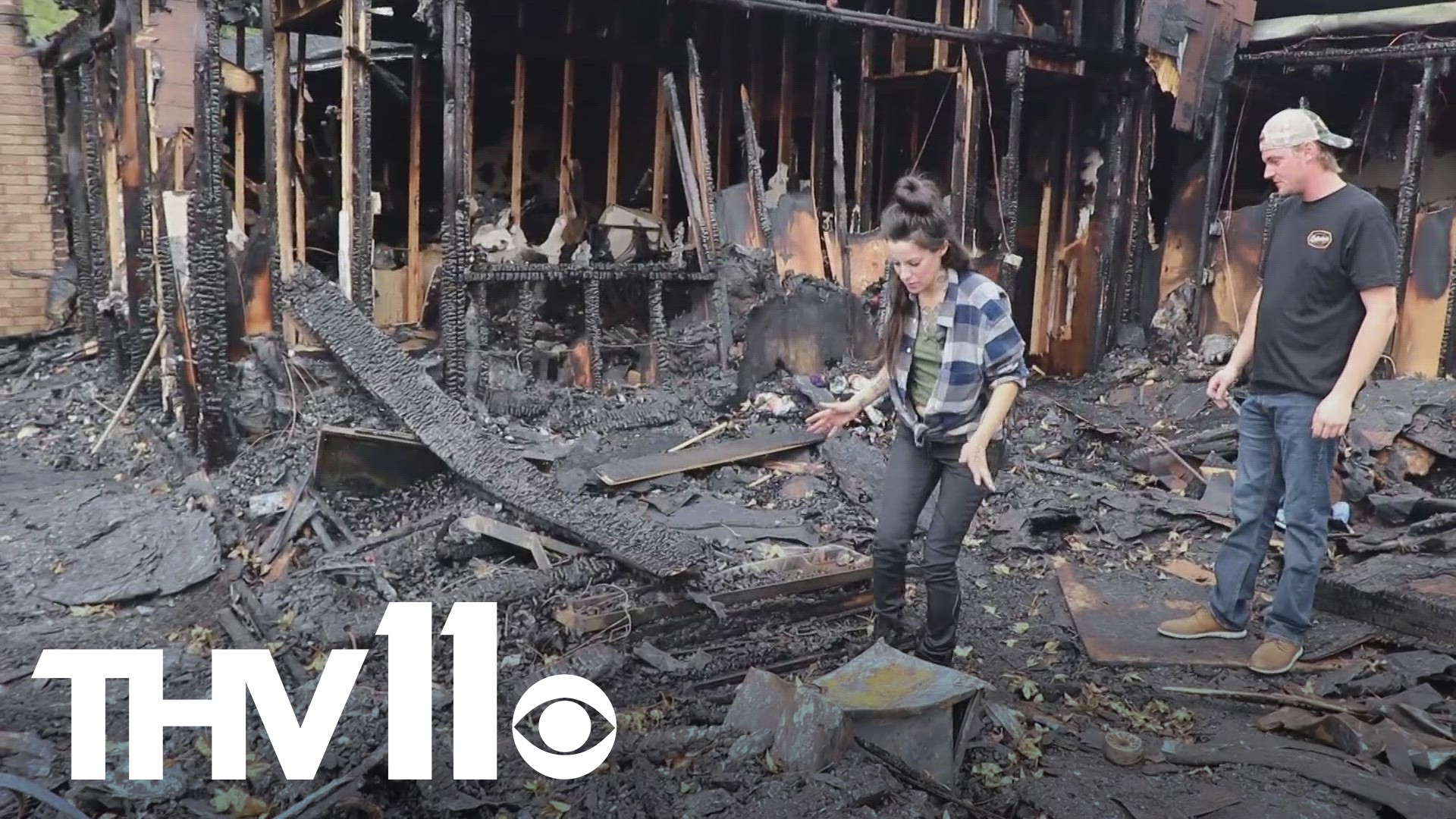 A Hot Springs musician and her family have been left with nothing after a fire destroyed their home this week.