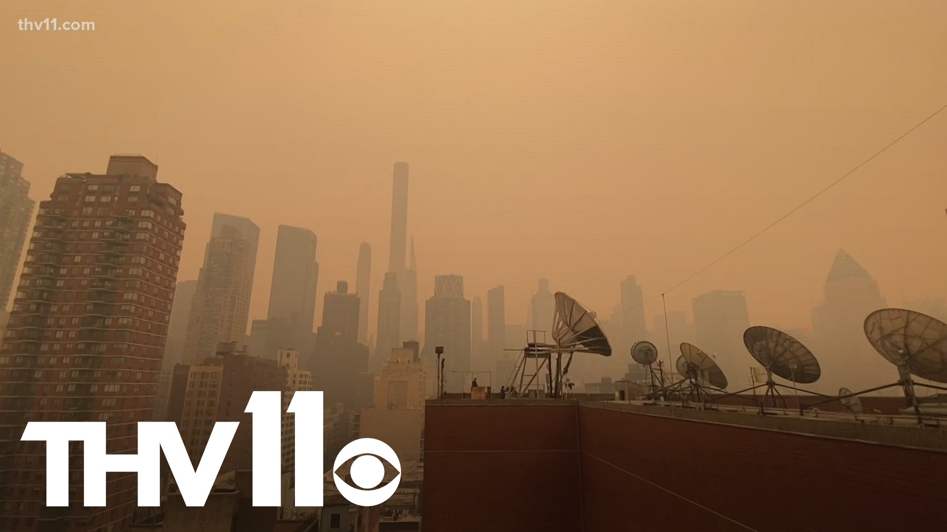 New York is dealing with some of the worst air quality in 20 years, with other parts of the US feeling the impact as well.