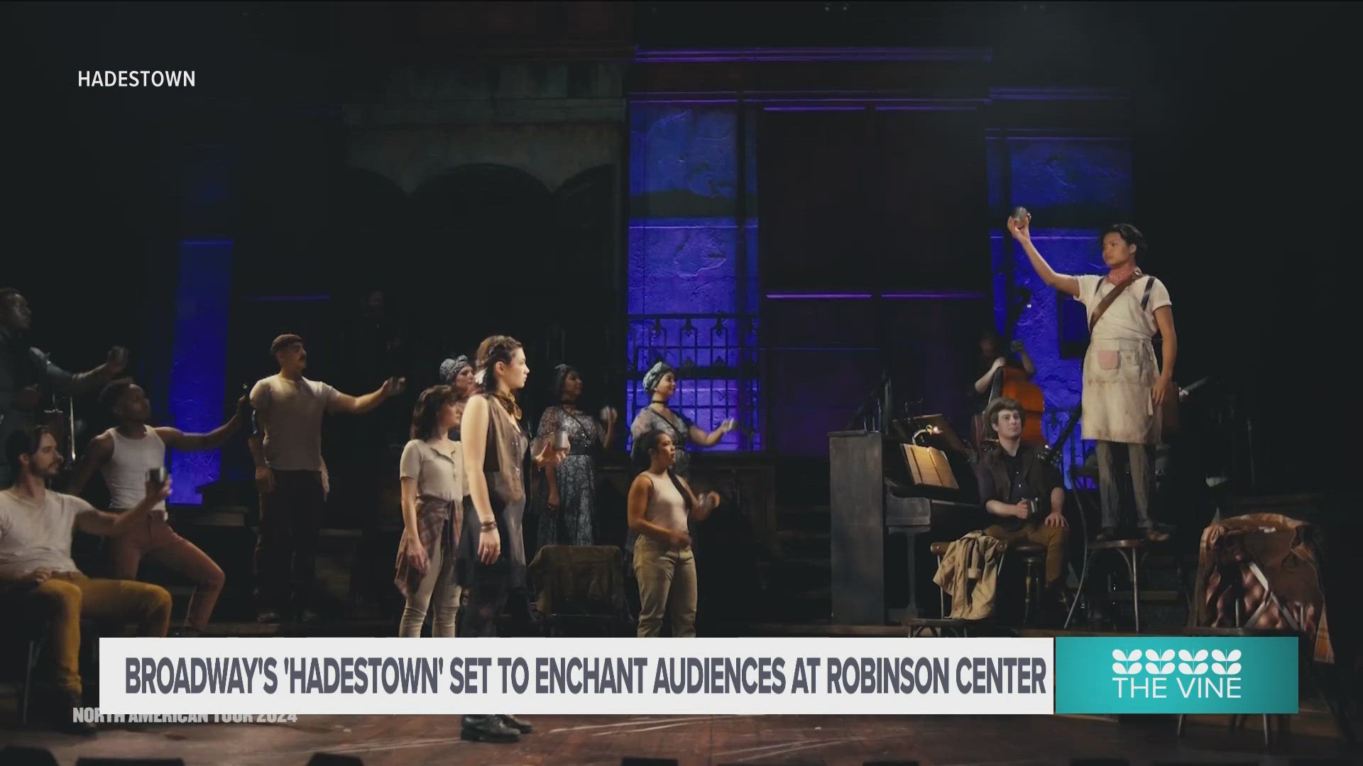 Nickolaus Colon will be playing Hades in the upcoming production of "Hadestown" on April 25th - 27th at the Robinson Center. Tickets are on sale now. 