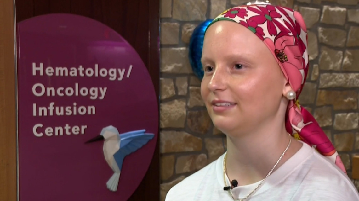 ESPN’s Holly Rowe surprised standout Glen Rose softball pitcher Presley Clardy, who is battling cancer, with a trip...