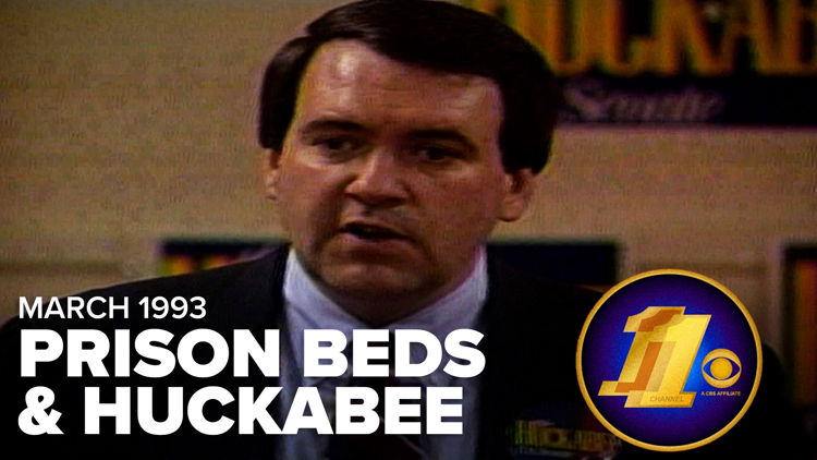 Prison beds & Mike Huckabee for Lt. Gov. | 11 News Vault