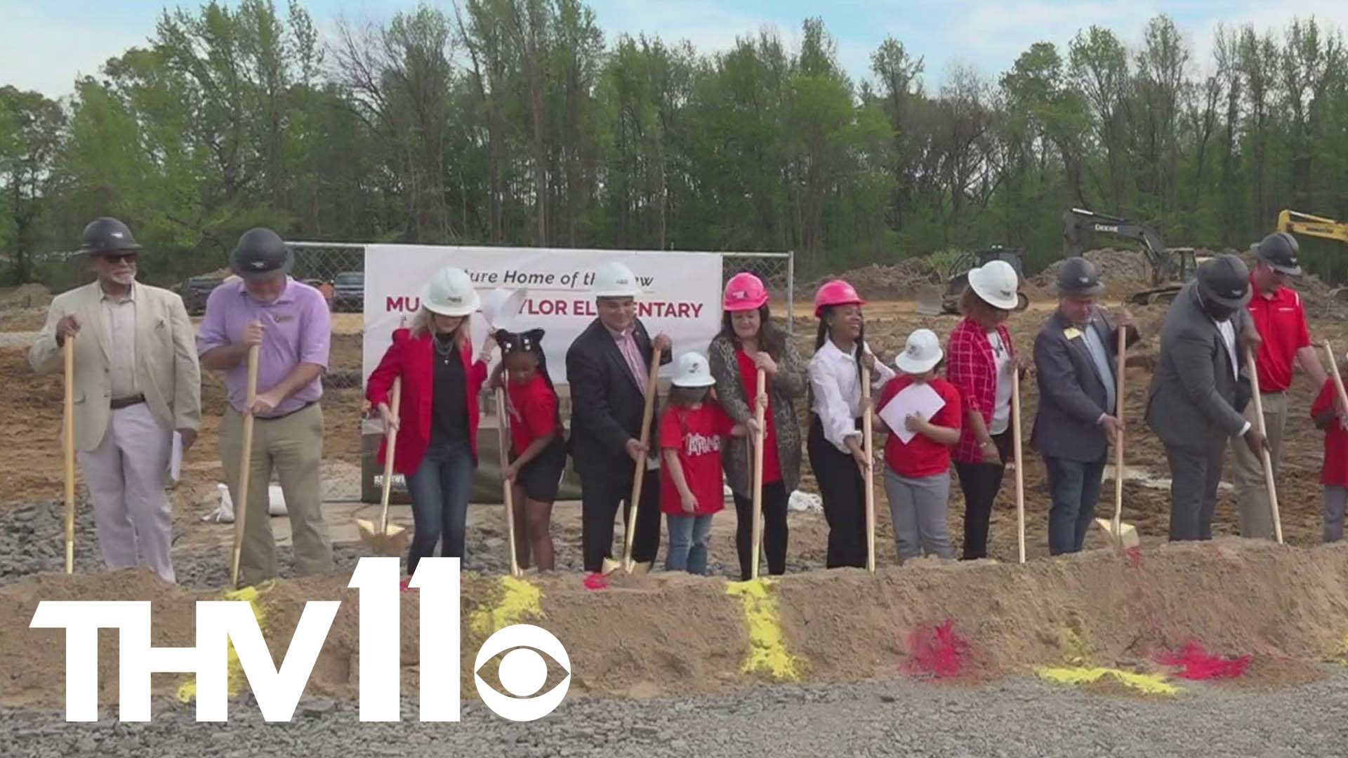 Jacksonville celebrated the groundbreaking of a new elementary school campus, continuing the steady growth of Jacksonville North Pulaski School District.