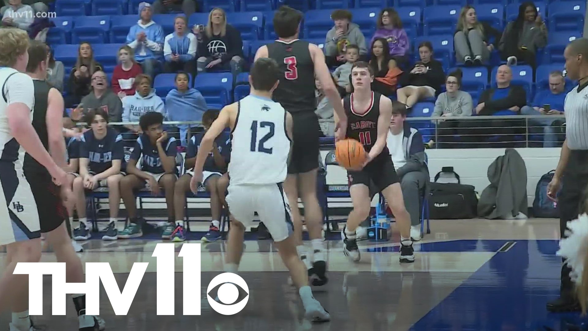 Cabot kept its season alive with a 44-38 victory over Springdale Har-Ber. The Panthers will face Jonesboro in the semifinals of the 6A boys state tournament.