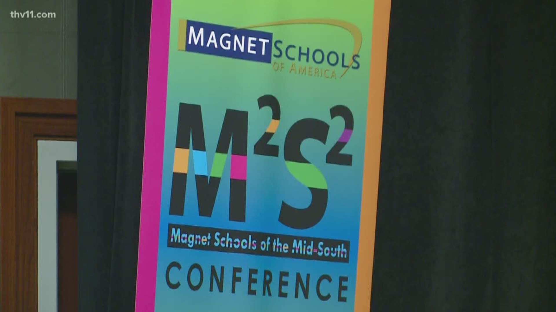 Little Rock is playing host to the 'Magnet Schools of the Mid-South' conference.