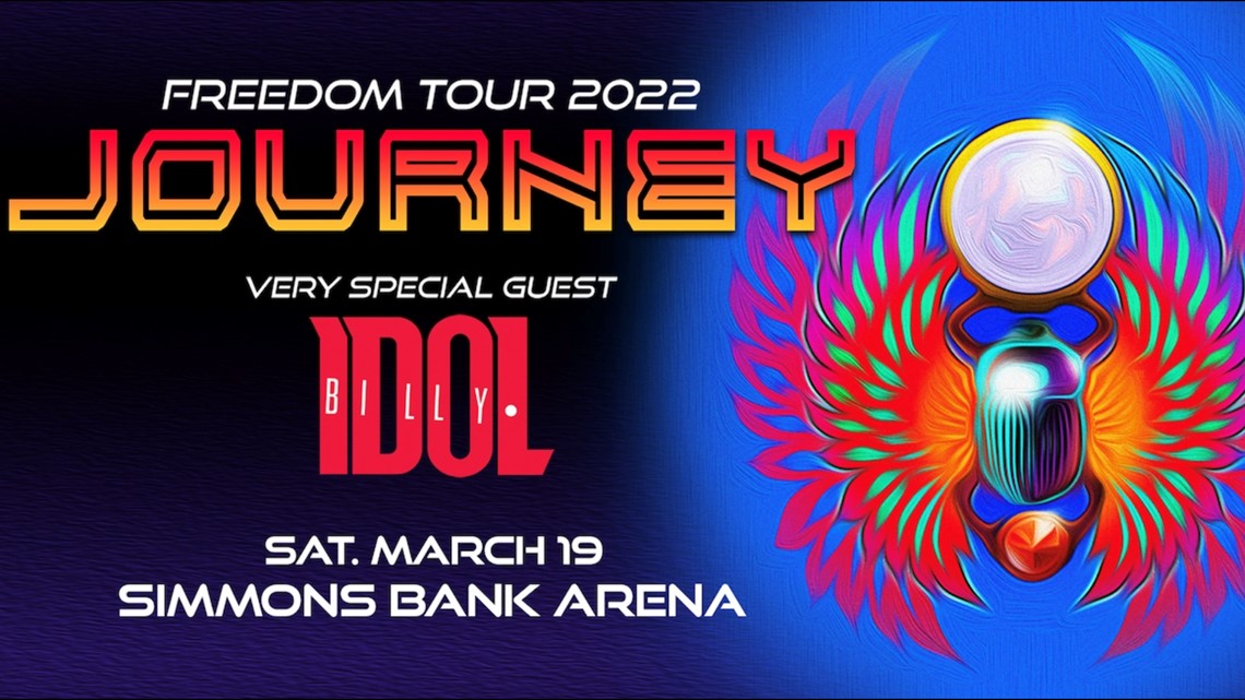 Journey and Billy Idol coming to North Little Rock in March