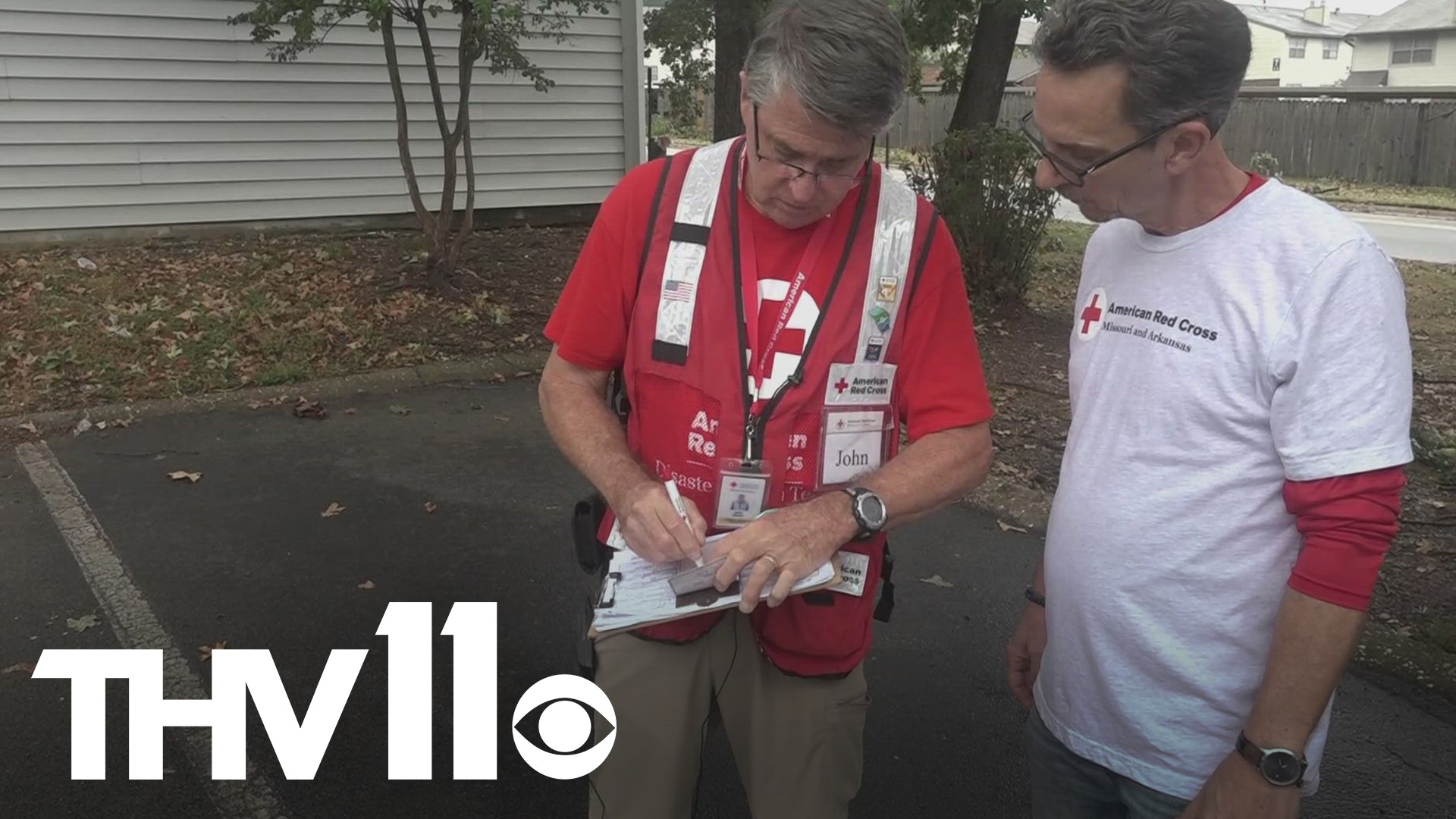 Little Rock is continuing to recover after Wednesday’s storm, and the Red Cross disaster team is now going door-to-door helping those with some of the worst damage.
