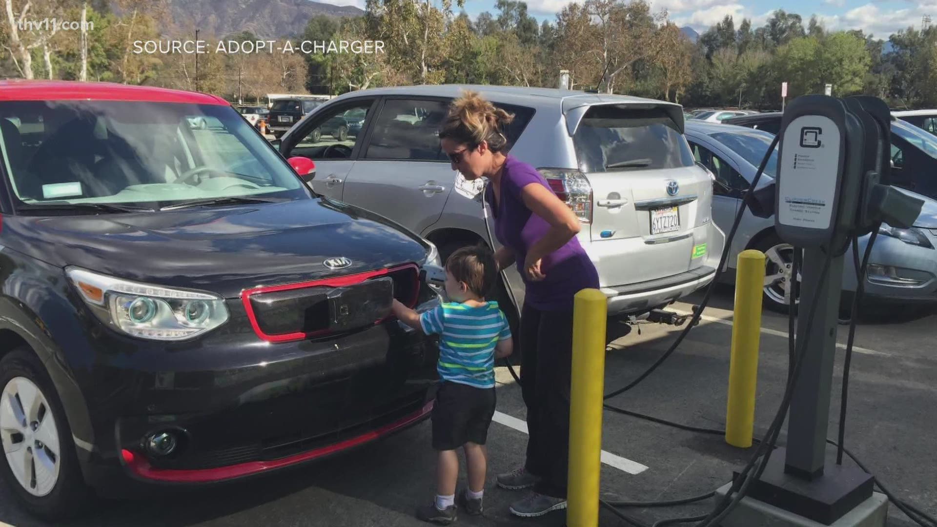 Lonoke Mayor said through a partnership with Entergy Arkansas and Adopt-A-Charger, Charge Up! Arkansas is helping Lonoke get an electric vehicle charging station.