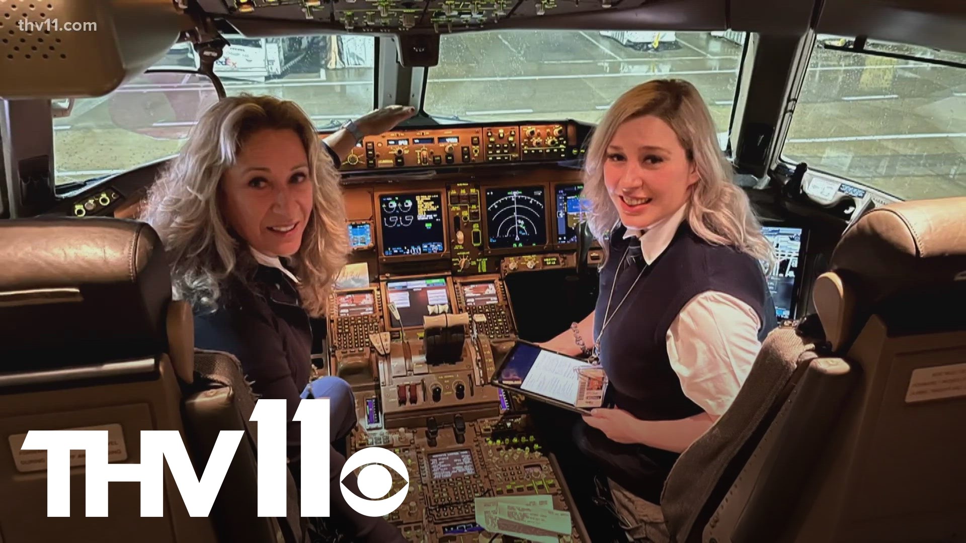 One mother and daughter duo celebrated Mother's Day with an international trip— and they just so happened to be the pilots!