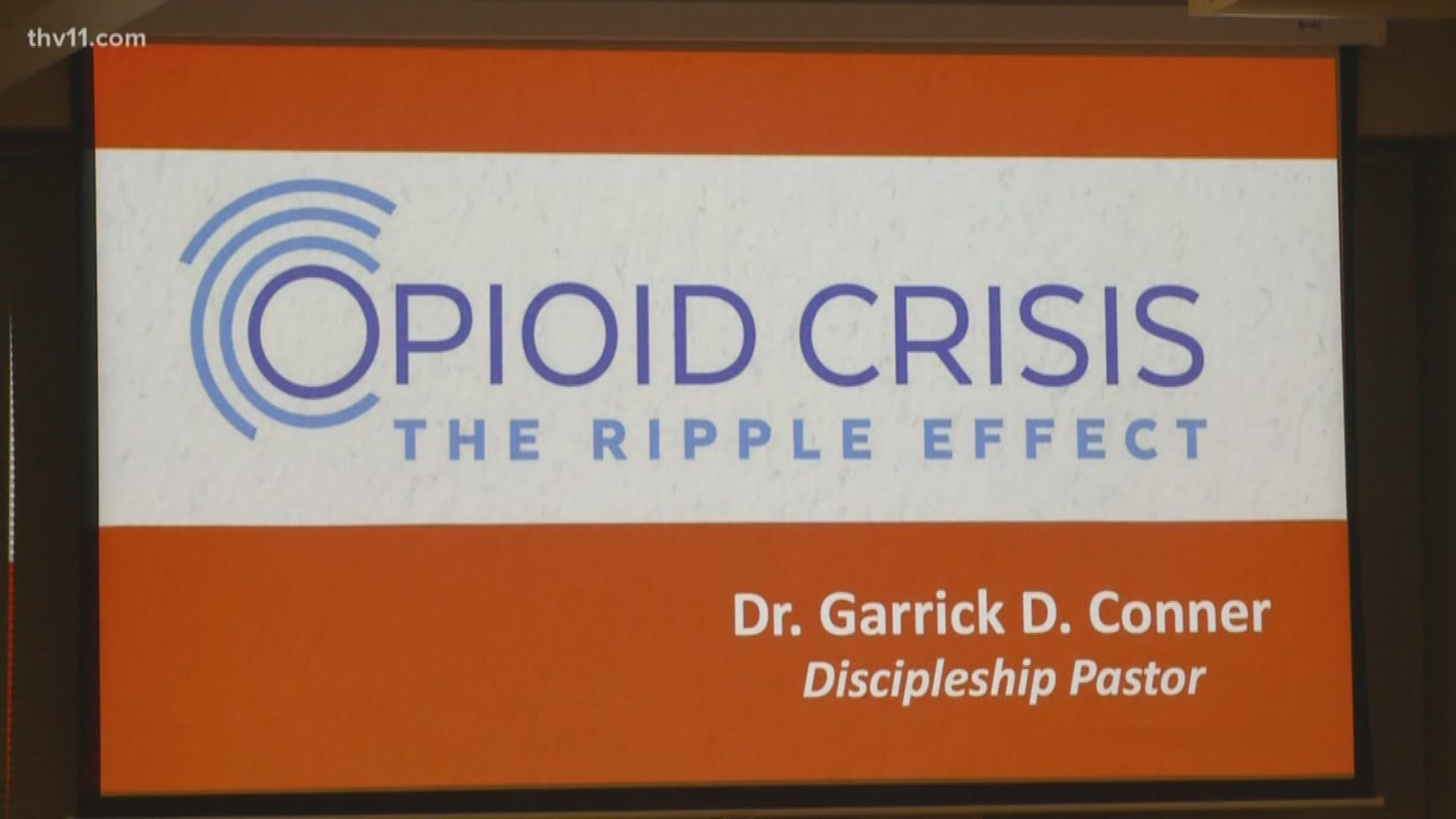 The event brought people from a wide range of backgrounds to talk about the effects of the opioid epidemic in Arkansas.