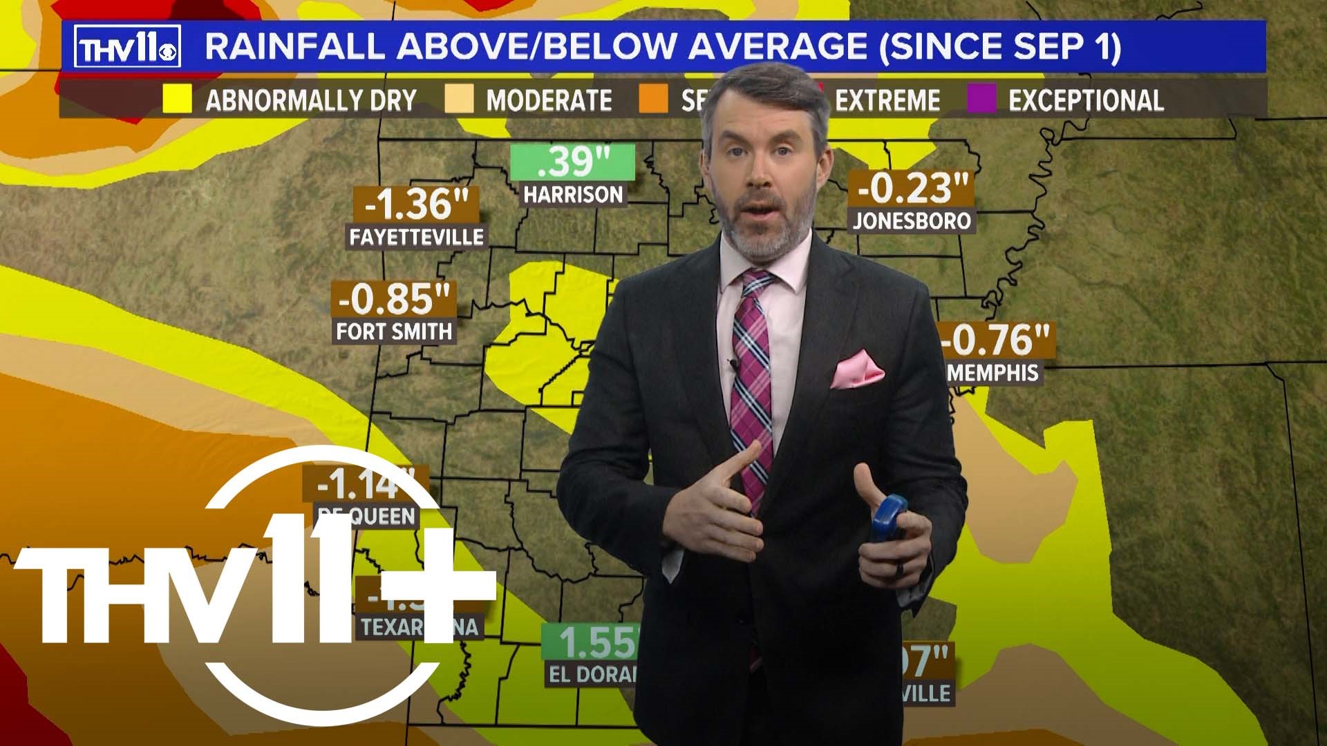 THV11+ weather forecast | September 20, 2023.