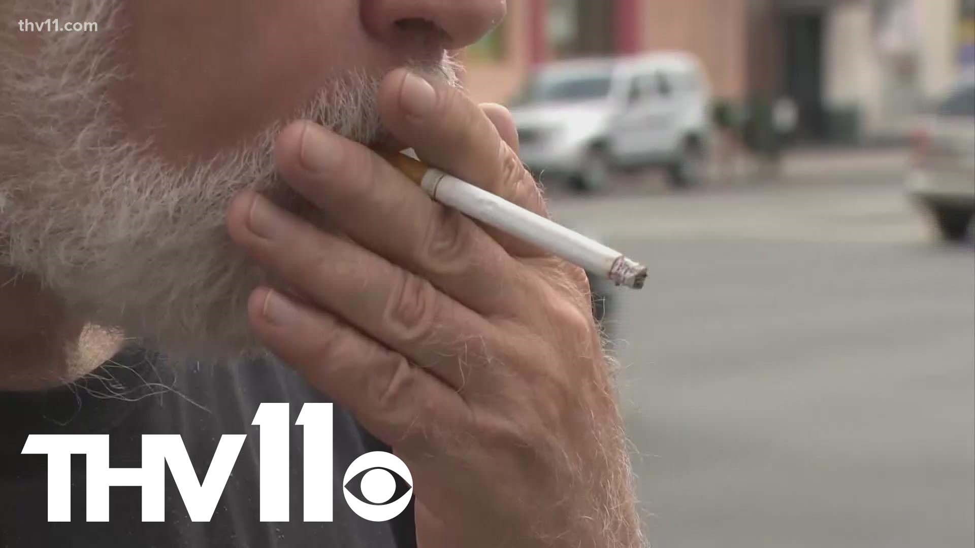 A local Arkansas organization is conducting a trial of a treatment called cytisnicline, which is aimed at helping smokers quit by blocking nicotine receptors.