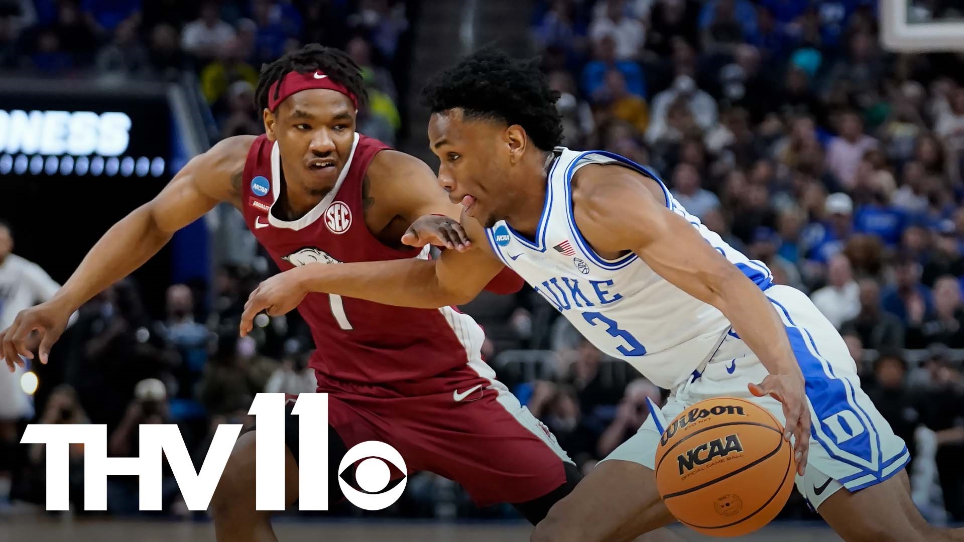 The Hogs came up short against the Duke Blue Devils Saturday night, 78-69, as the Razorbacks' season comes to an end.
