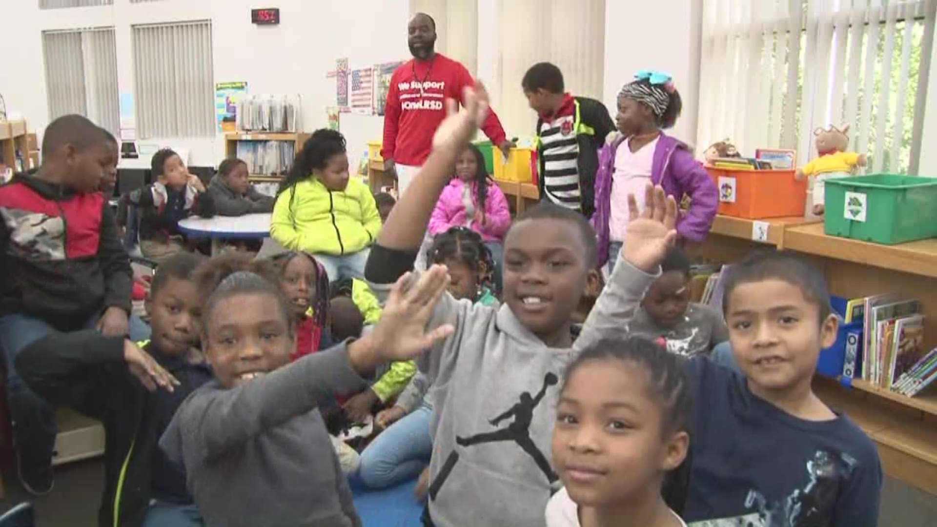 Project Success kicked off at Stephens Elementary in Little Rock.