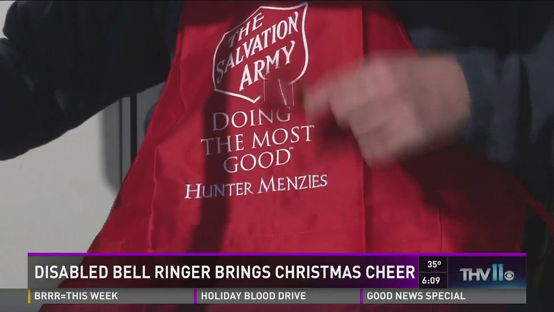 Bryant bell ringer who brings cheer with harmonica honored with custom ...