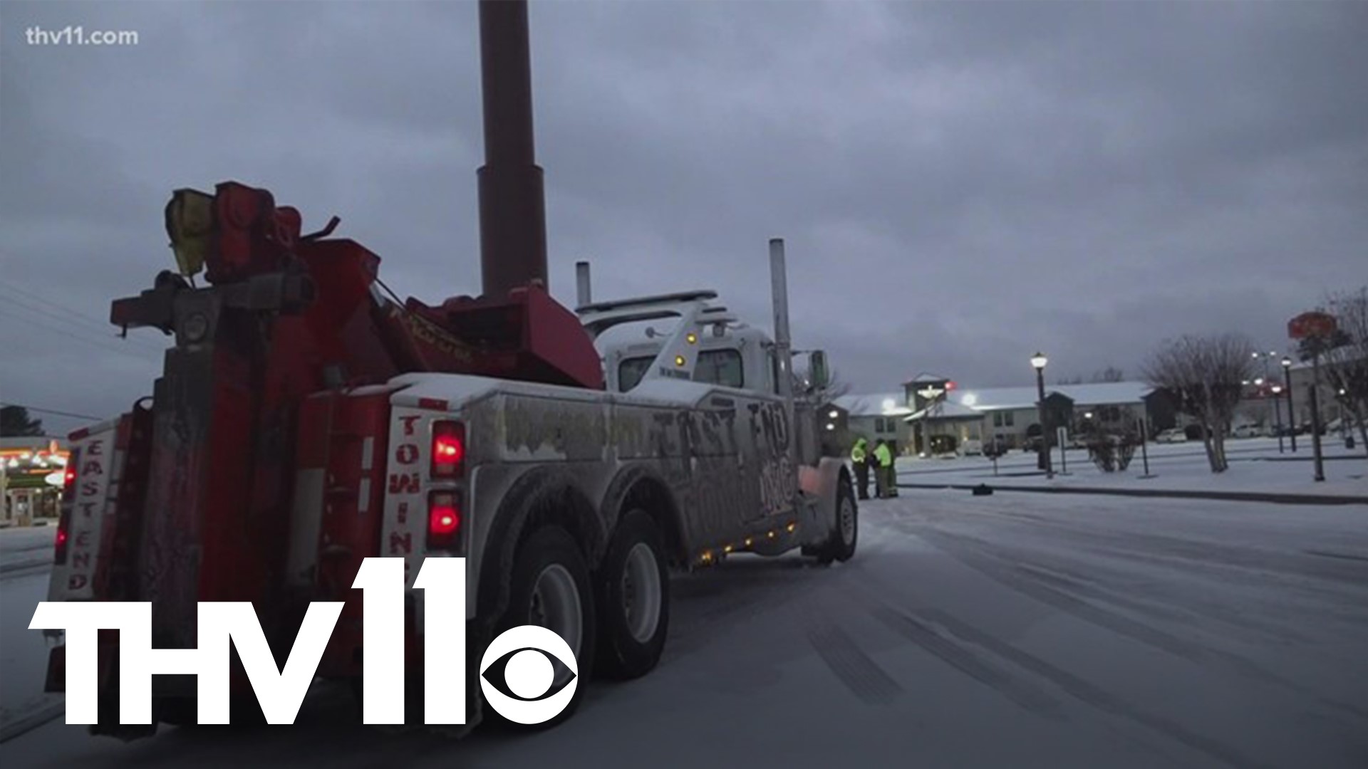 Throughout the day, tow truck drivers rescued a lot of people... but they expect a lot of calls overnight.