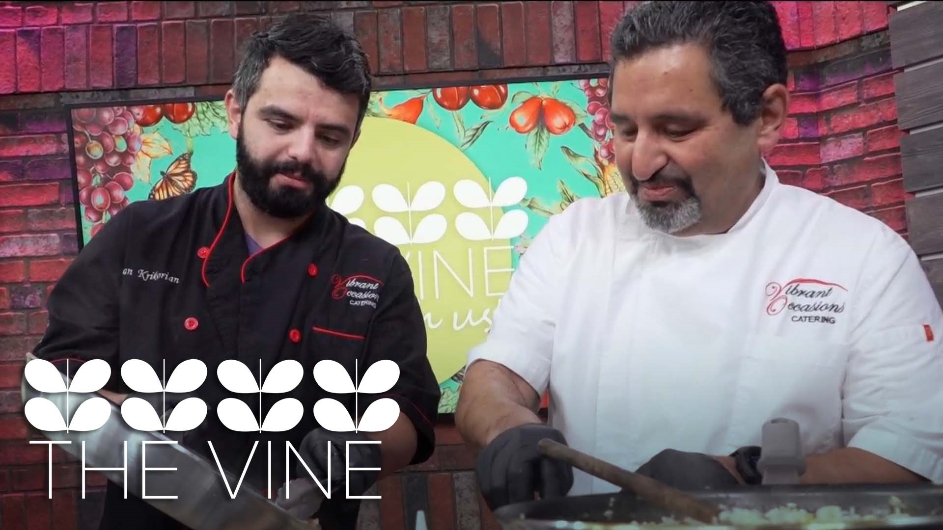 Chef Serge shows us how prepare quick dishes like shrimp scampi, chicken curry, and even chickpea salad.