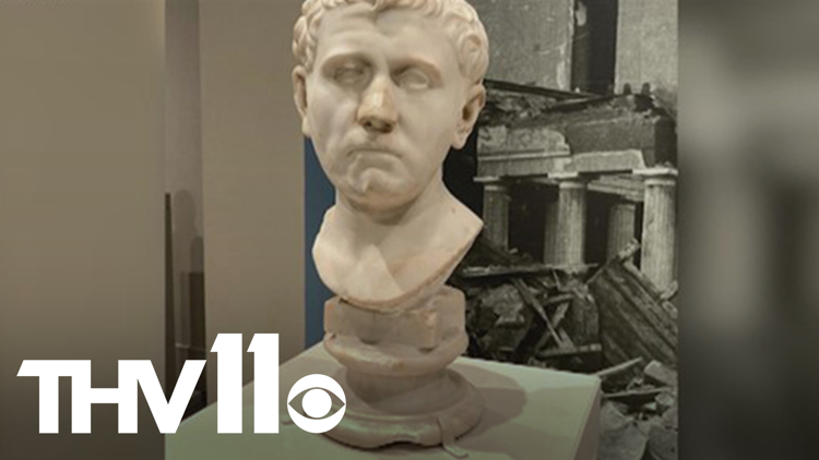 Ancient Roman bust found at Goodwill store