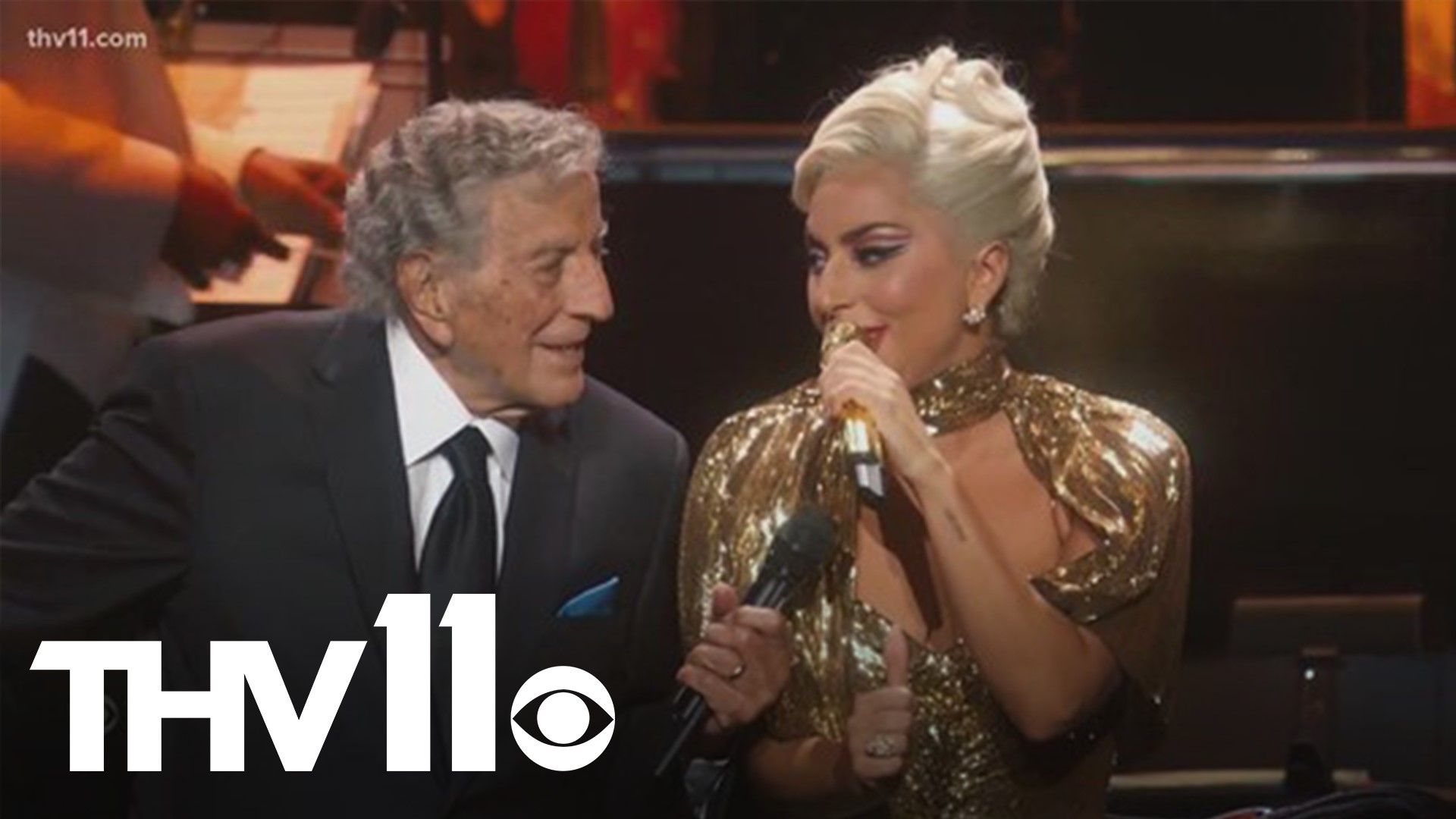 A special evening with Tony Bennett and Lady Gaga. The 95-year-old performed his final show back in August because the legend is living with Alzheimer's.