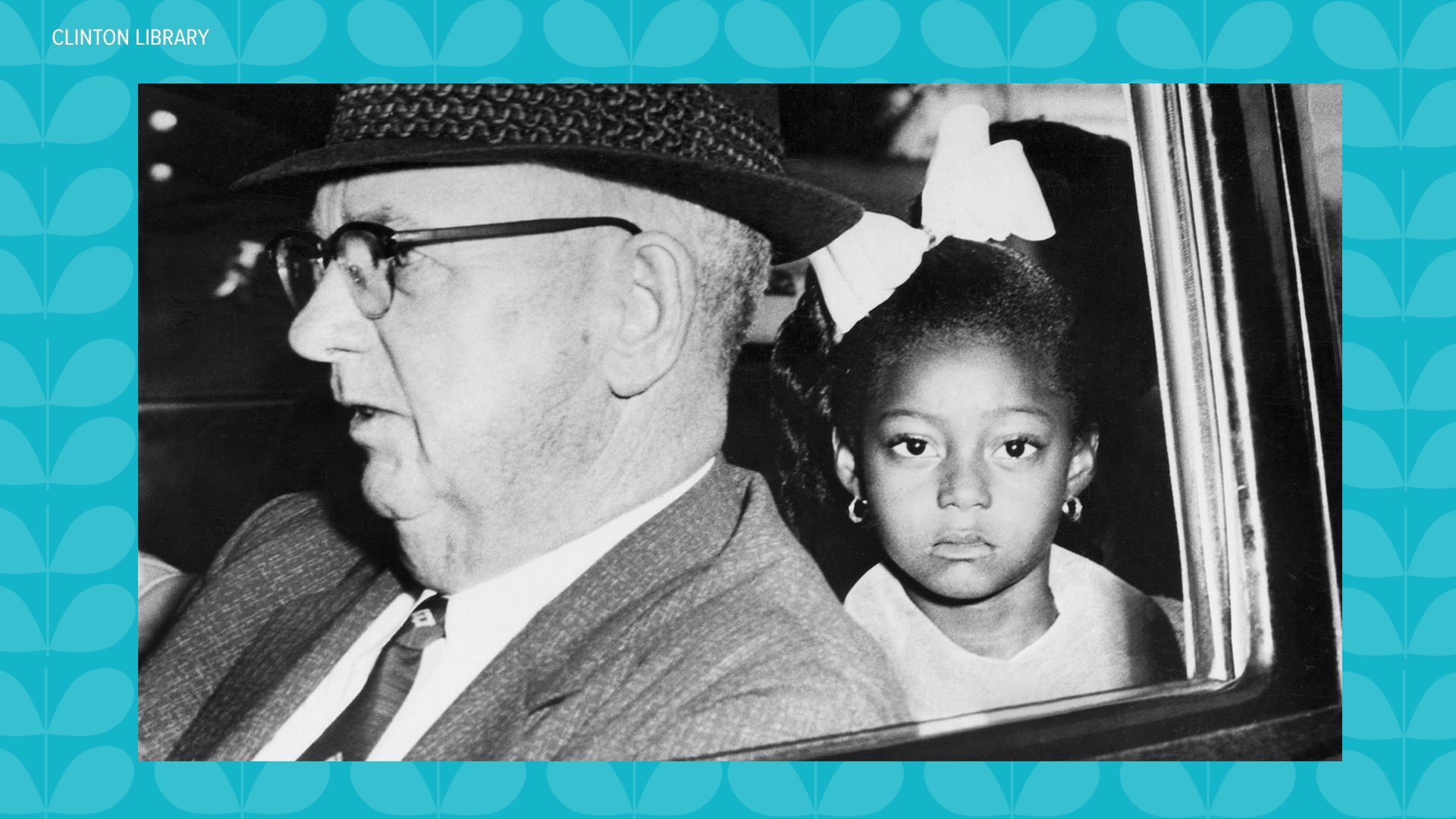 The library highlights brave students and parents who stepped forward to desegregate schools in their communities.