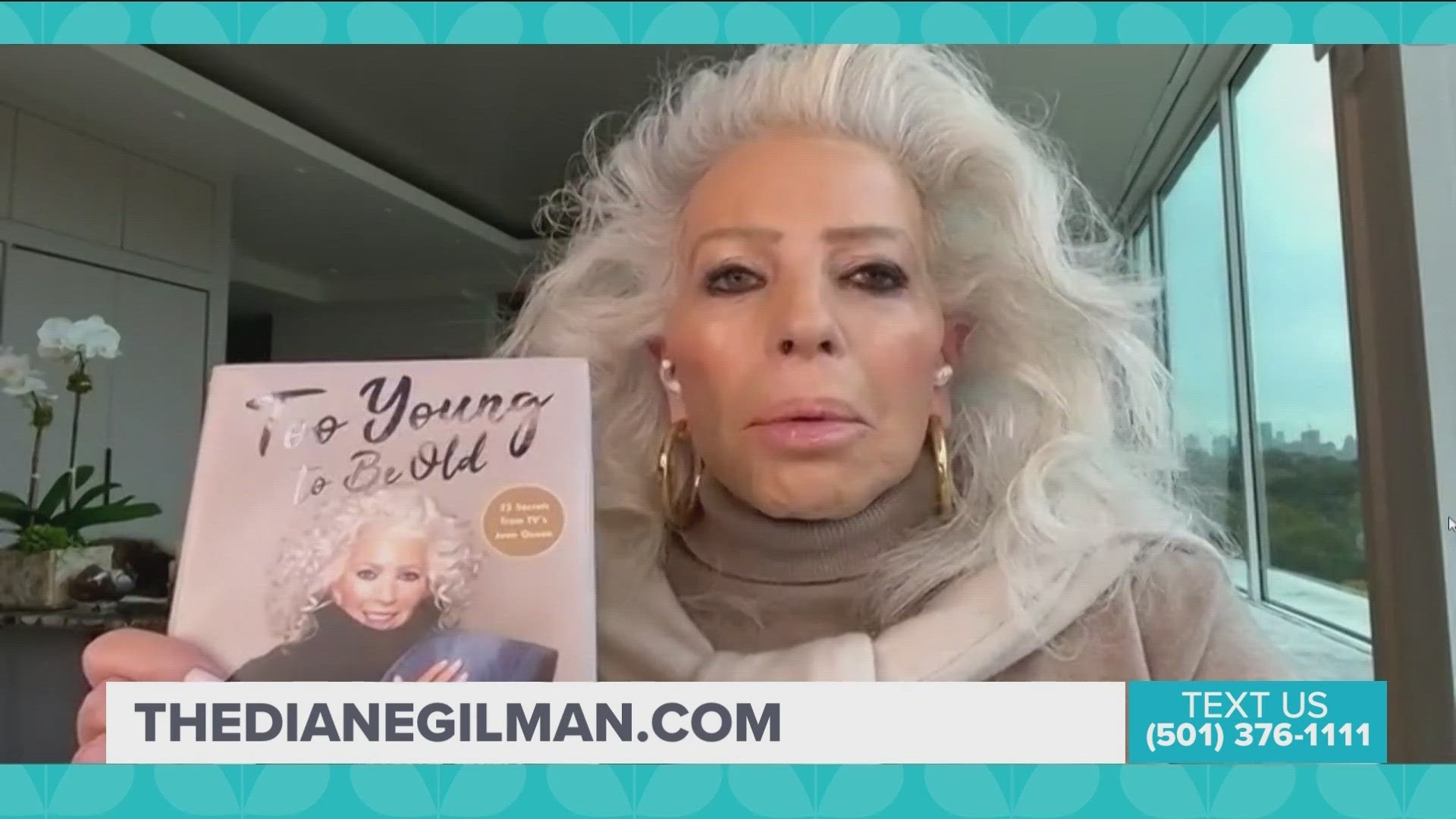 'Jean Queen", Diane Gilman talks about her book "Too Young to be Old" and the inspiration behind it.