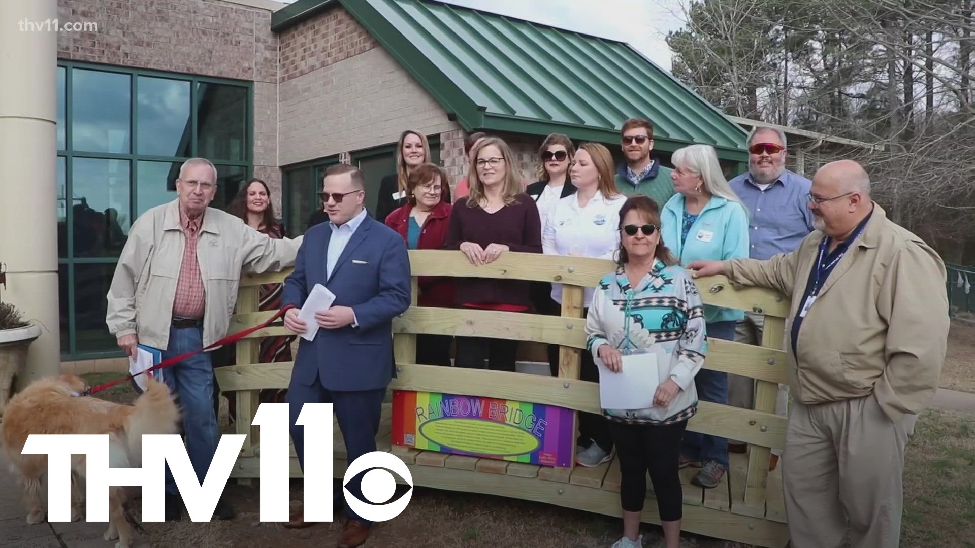 Rainbow Bridge unveiled in Little Rock