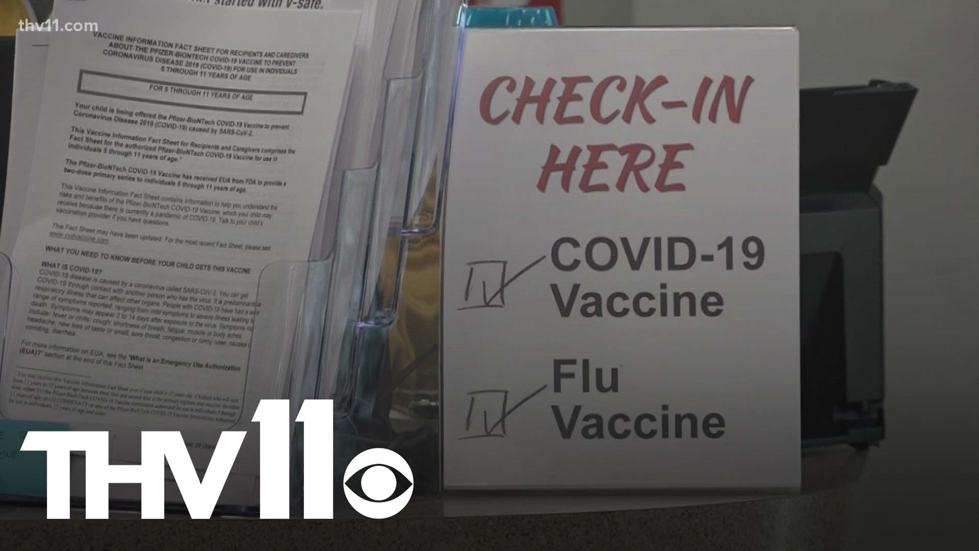 Not only are we seeing an increase of COVID cases, but flu season in Arkansas is ramping up. Some are even testing positive for both viruses at the same time.
