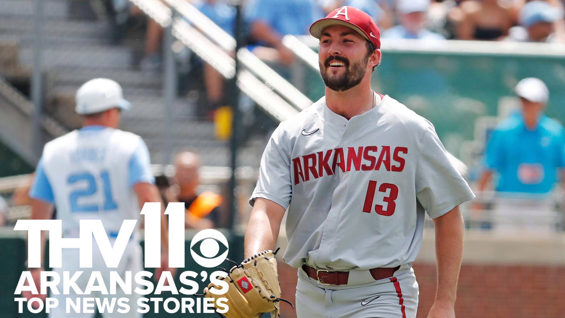 Sarah Horbacewicz delivers the latest news for June 11, 2022 including the Hogs' win in the super regionals and nationwide March for Our Lives protests.