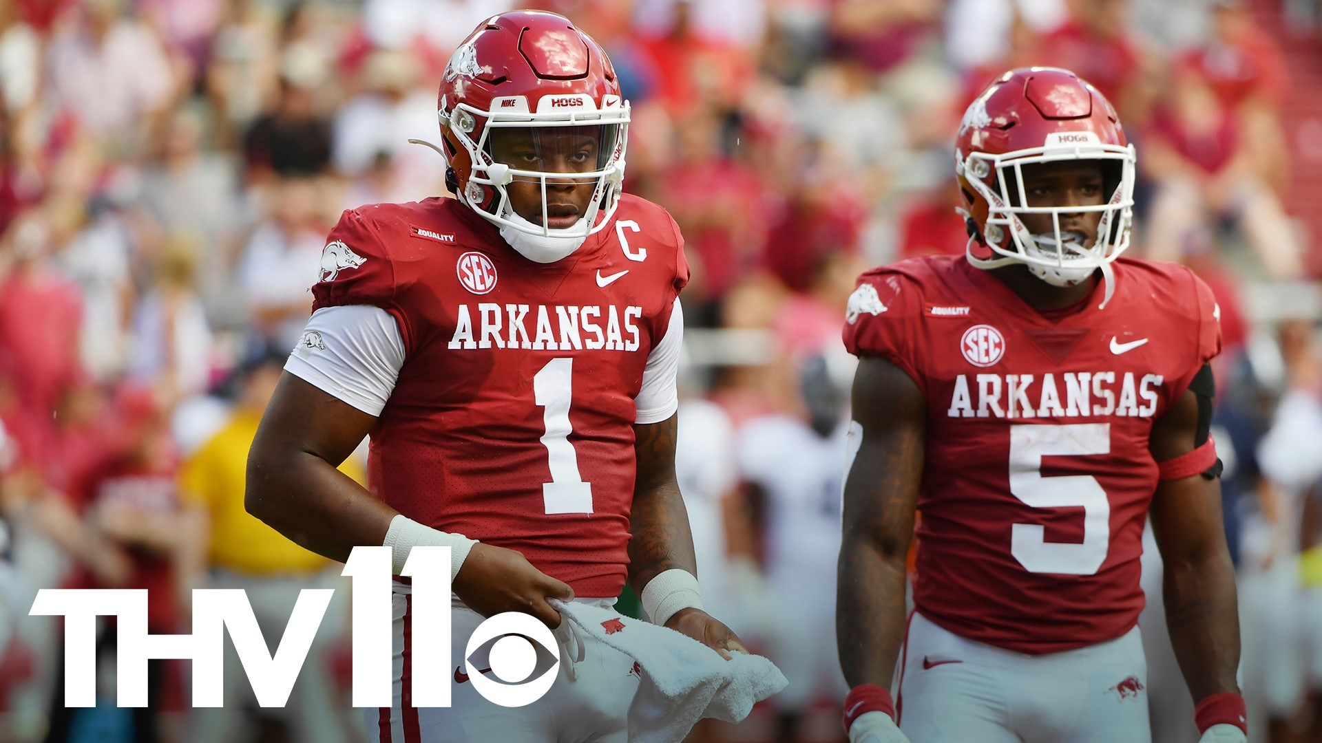 Cierra Clark caught up with SEC Network Analyst Chris Doering at 2023 SEC Media Days in Nashville to talk Arkansas Razorbacks ahead of the football season.