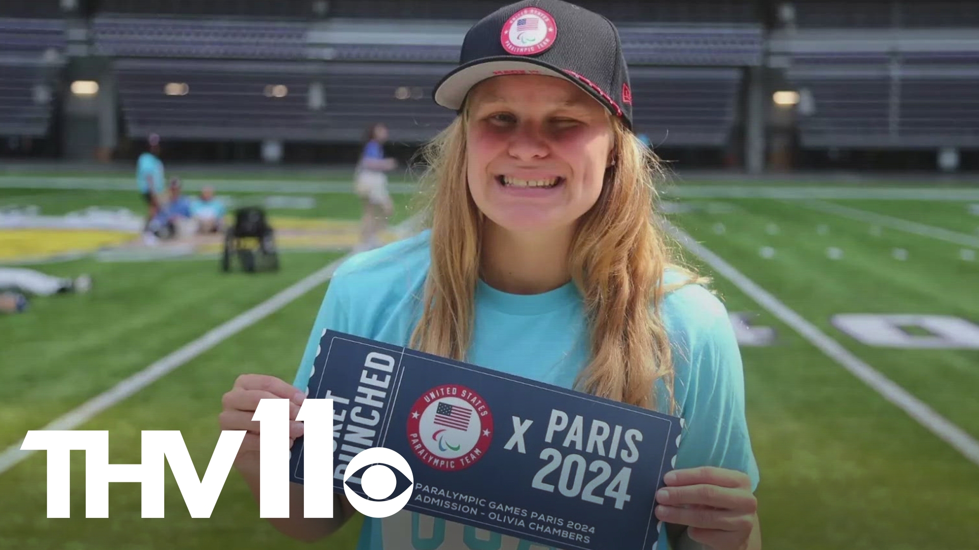 Little Rock, Arkansas native Olivia Chambers is heading to Paris, France for the 2024 Paralympic Games.