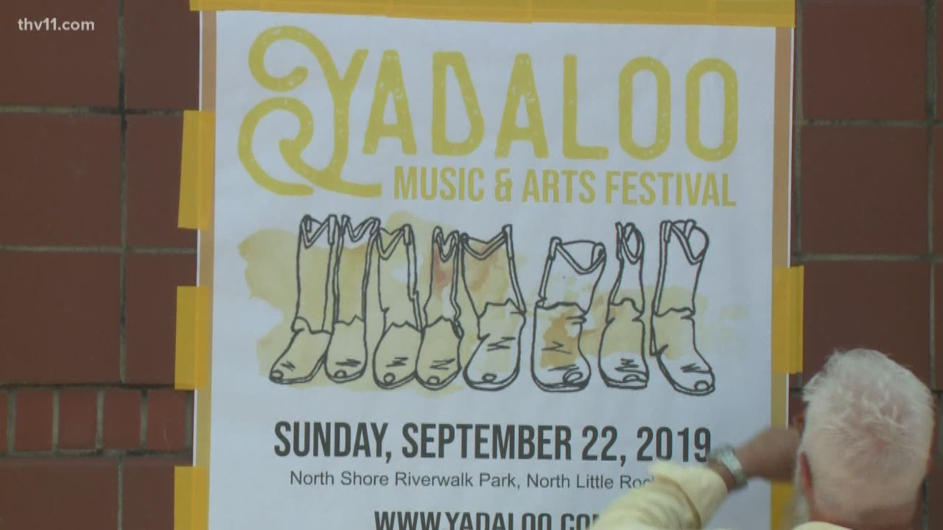 A new county music festival named Yadaloo is coming to Little Rock in September.