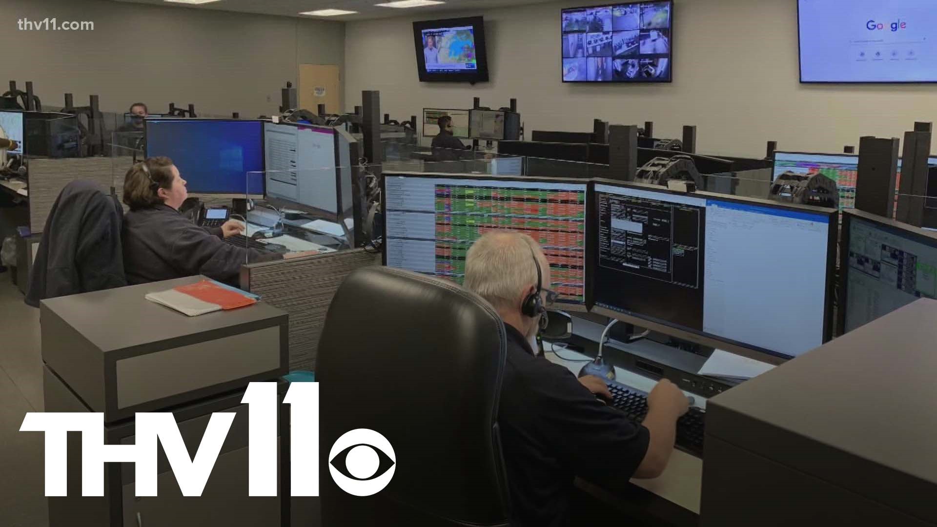 Arkansas' trauma communications center was briefly turned into the COVID communications center to help navigate patient capacity and transfer among hospitals.