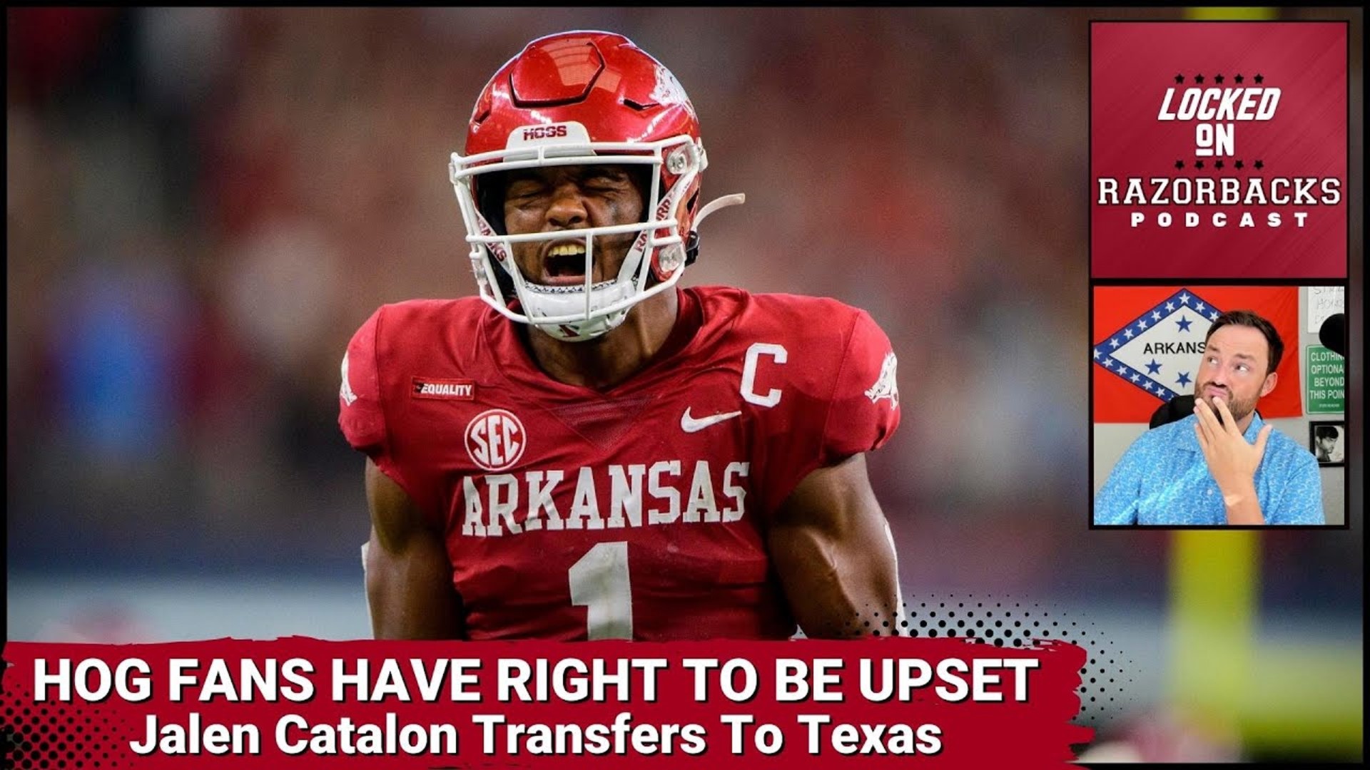 John Nabors discusses former Razorback Safety Jalen Catalon officially transferring to bitter rival Texas and why Razorback fans have a right to be upset.