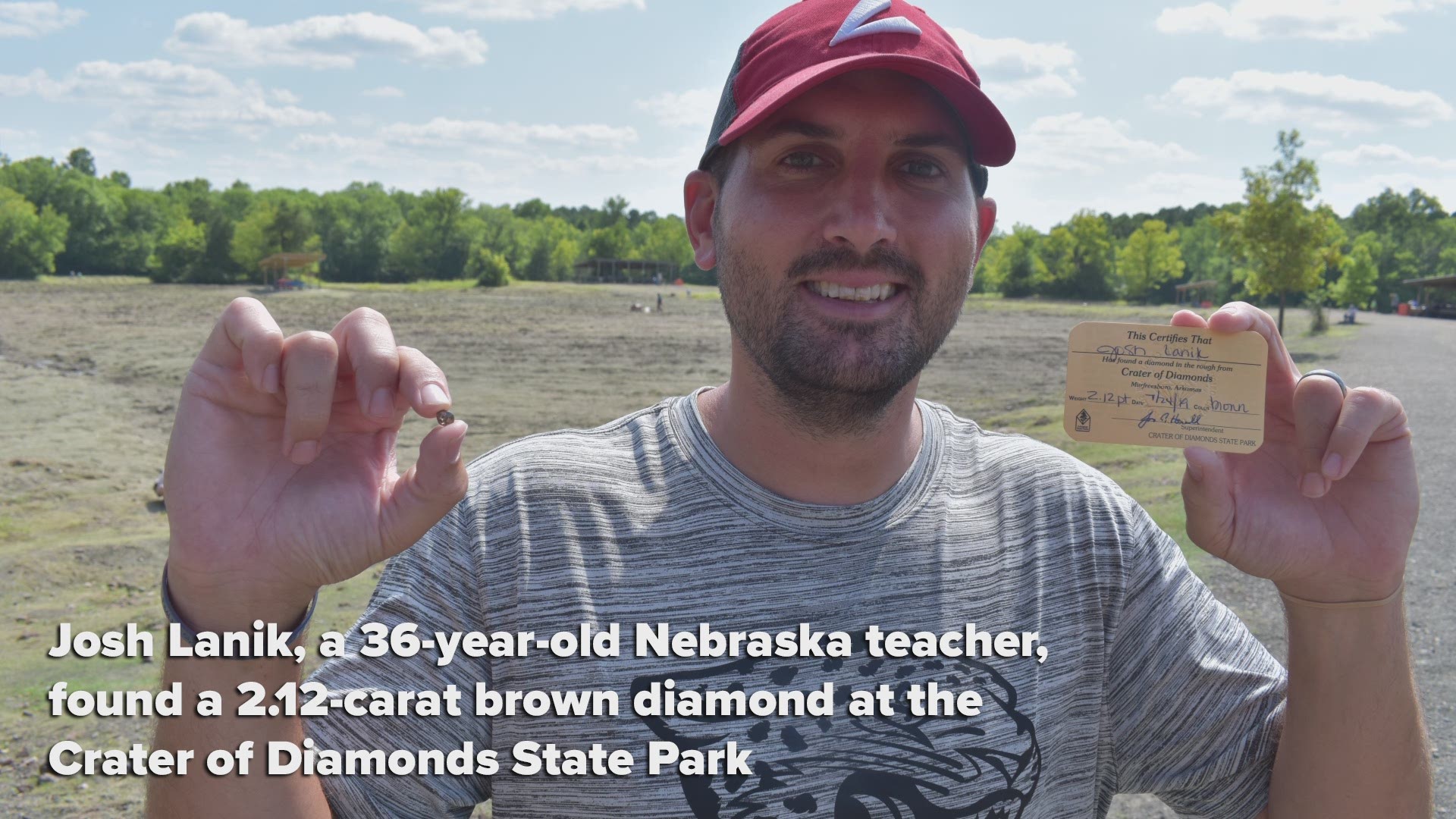 The teacher named the diamond after his family and they plan to keep it for the time being.