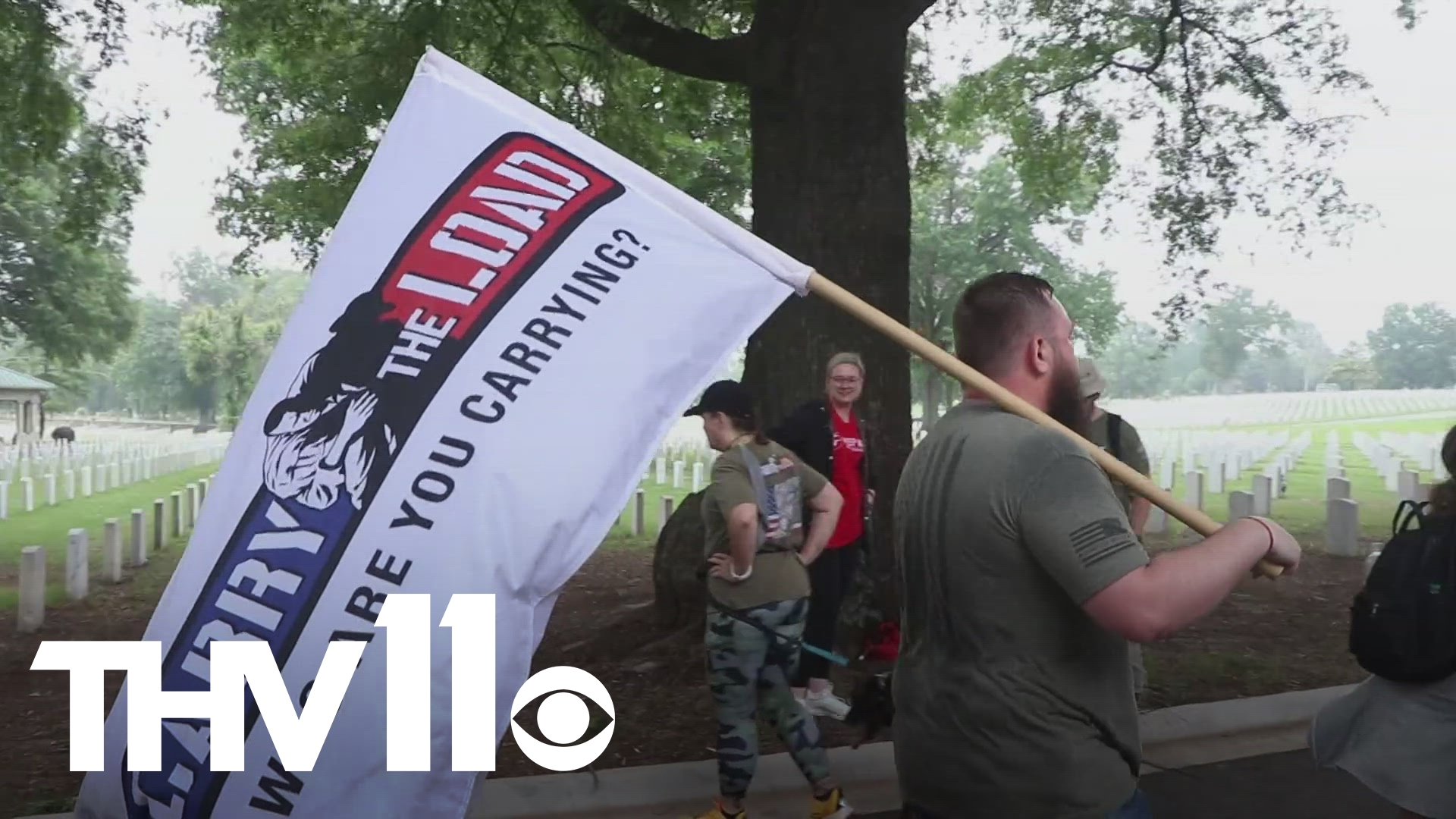 'Carry the Load' is a nationwide relay that happens annually ahead of Memorial Day to honor those who have fought for us all.