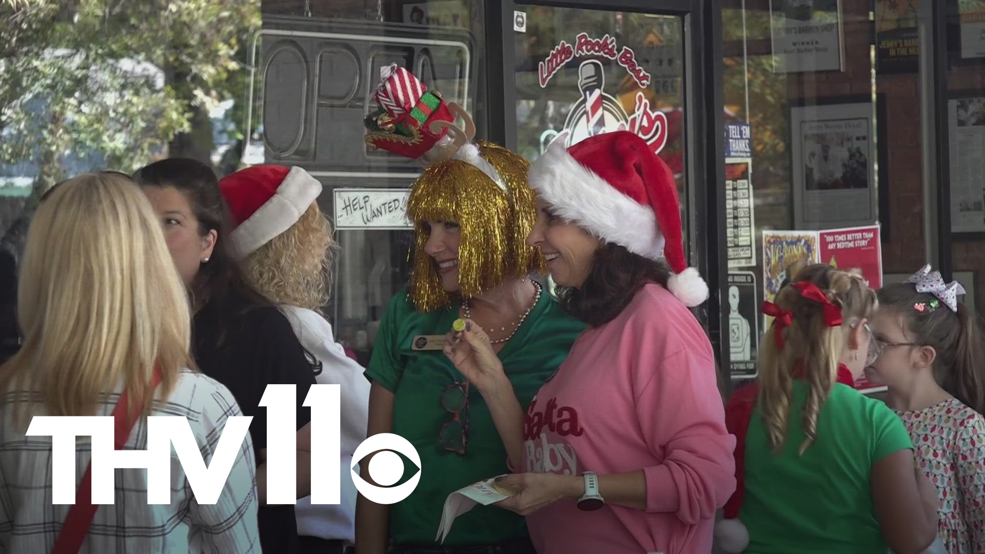 On Sunday, people in the Little Rock community gathered to celebrate the holidays early at the annual 'Holidays in the Heights' event.