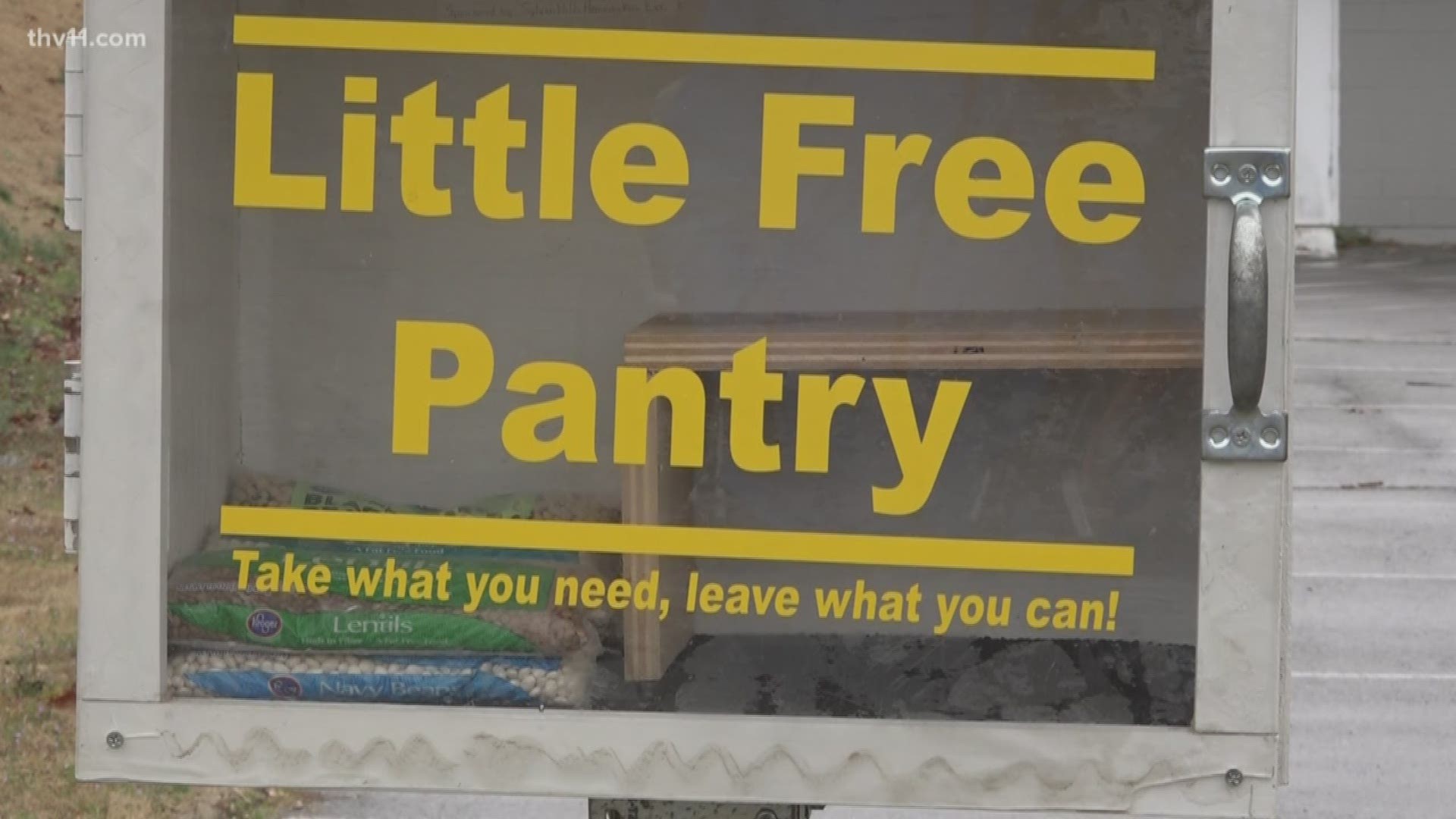Volunteers with "The Little Free Pantry of Sherwood" say the organization is in desperate need of extra donations.