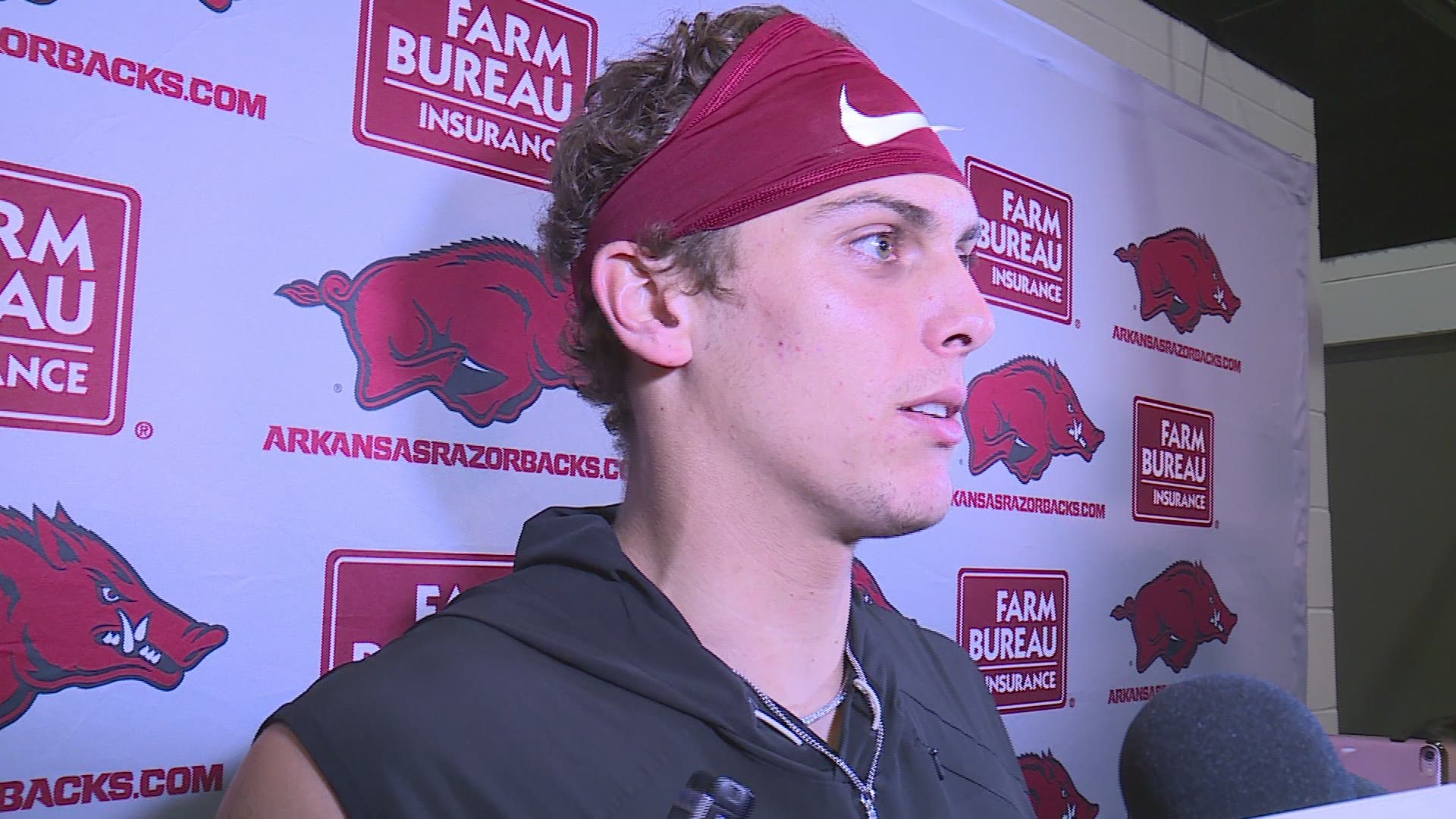 Nick Starkel talks practice, previews Kentucky