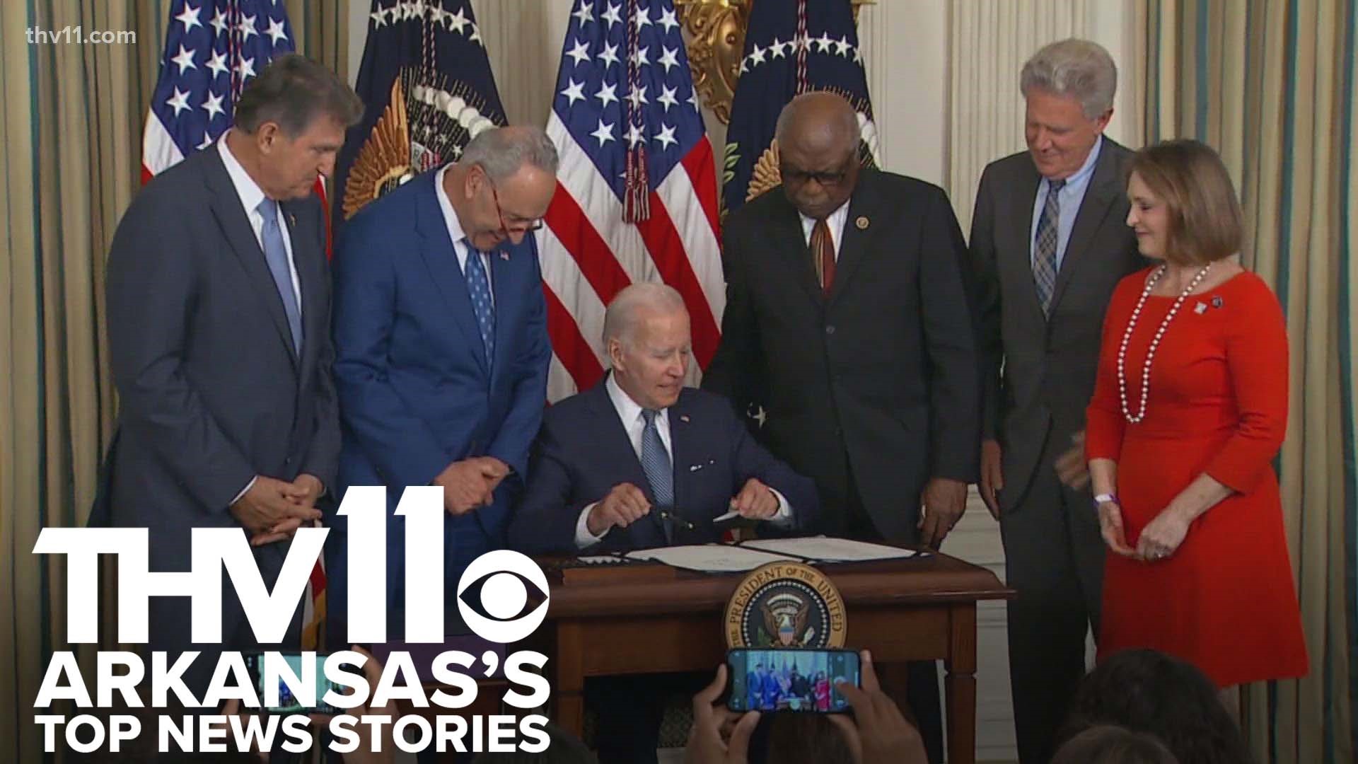 Mackailyn Johnson provides the top news stories for August 17, 2022 including Liz Cheney's loss in the primaries and Biden signing the Inflation Reduction Act.